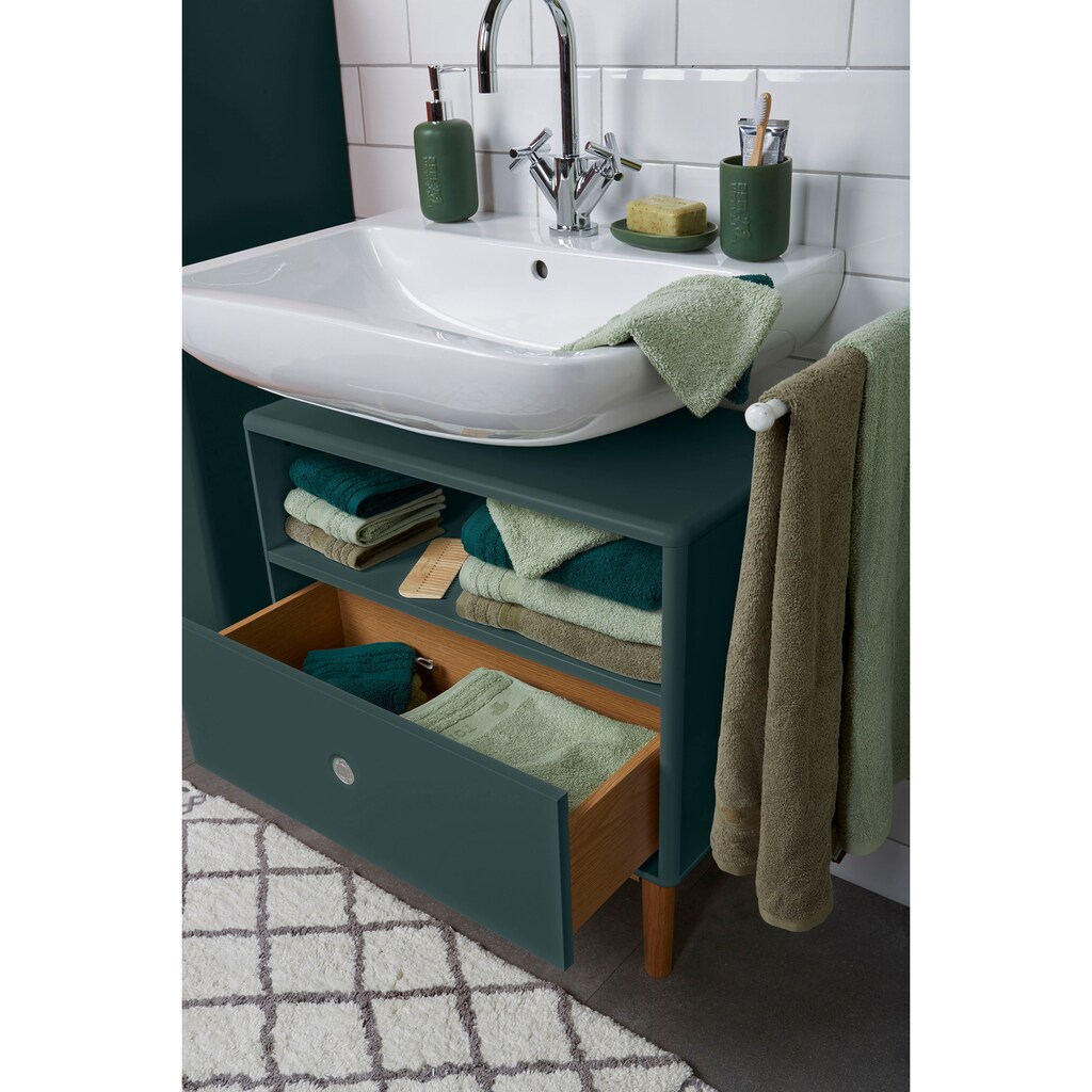 TOM TAILOR HOME Waschbeckenunterschrank »COLOR BATH«, mit Schublade, mit Push-to-Open, mit Füßen in Eiche, Breite 65 cm