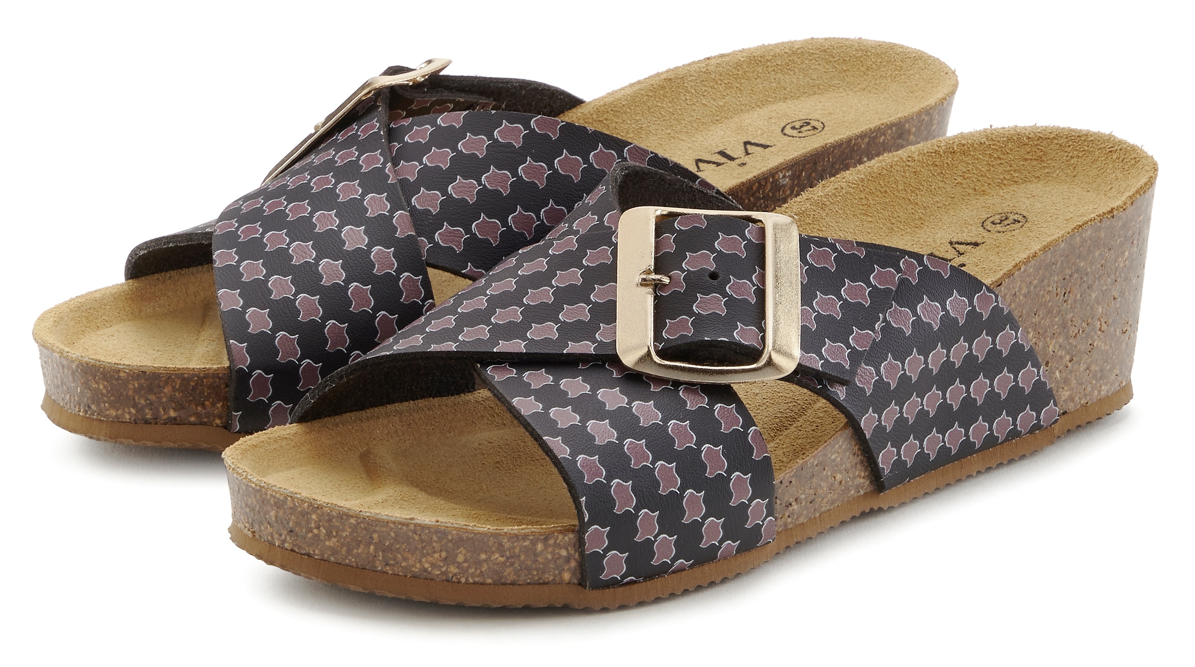 Vivance Pantolette "Sandale, Mule, offener Schuh, Sommerschuh," mit Komfort günstig online kaufen