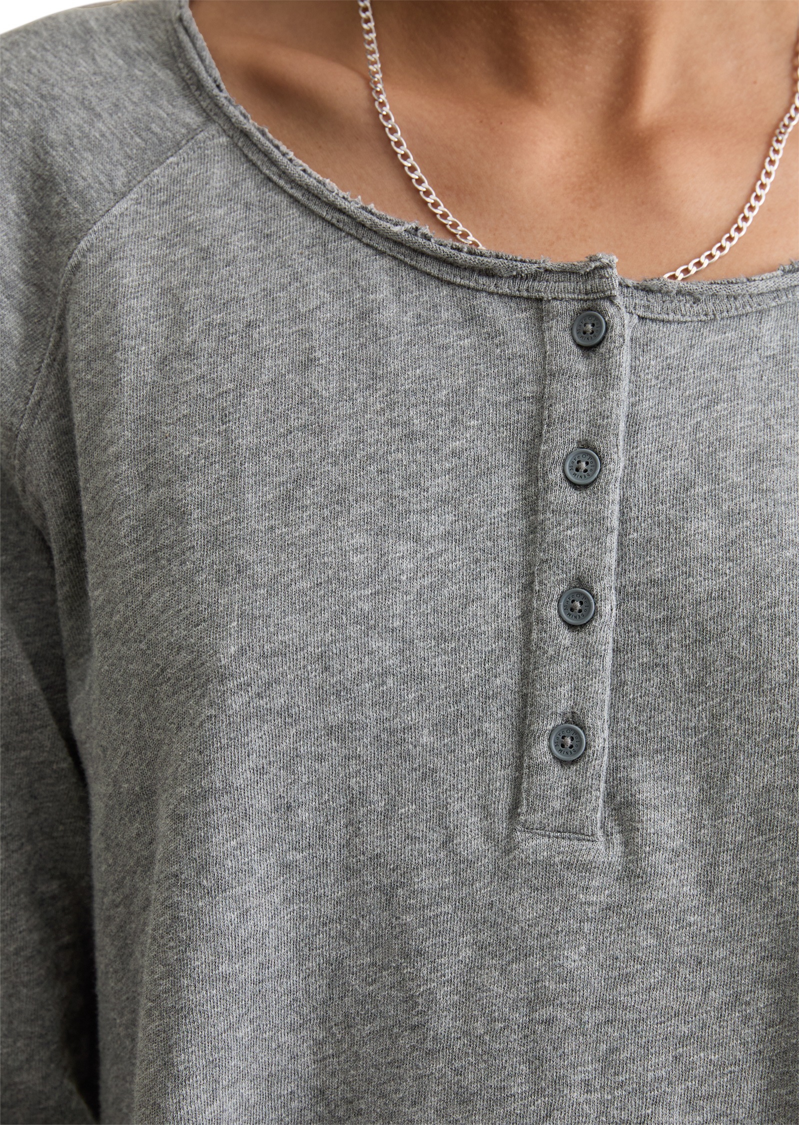 Marc O'Polo DENIM Langarmshirt »aus weichem Slub Heavy Jersey«