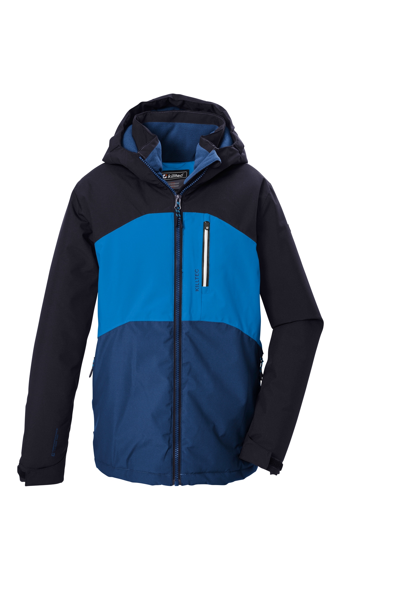 Killtec Funktionsjacke »KOW 172 BYS JCKT« mit Kapuze für Kinder, wind- und wasserdicht, mit Innenfleecefutter