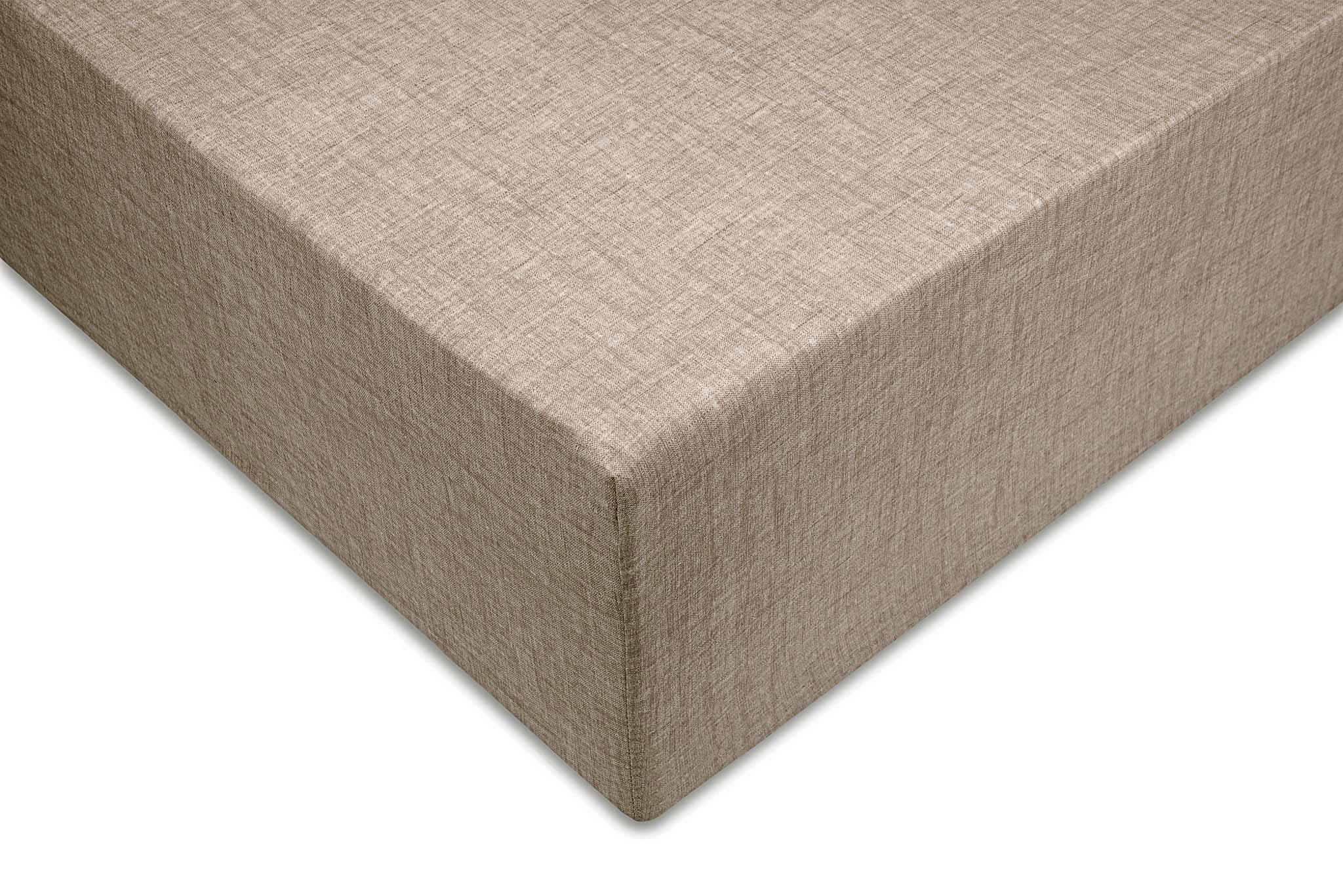 ZO HOME Spannbettlaken "Lino" Laken aus 100% Baumwolle, Leinen Optik, Print, Betttuch ab 90x200