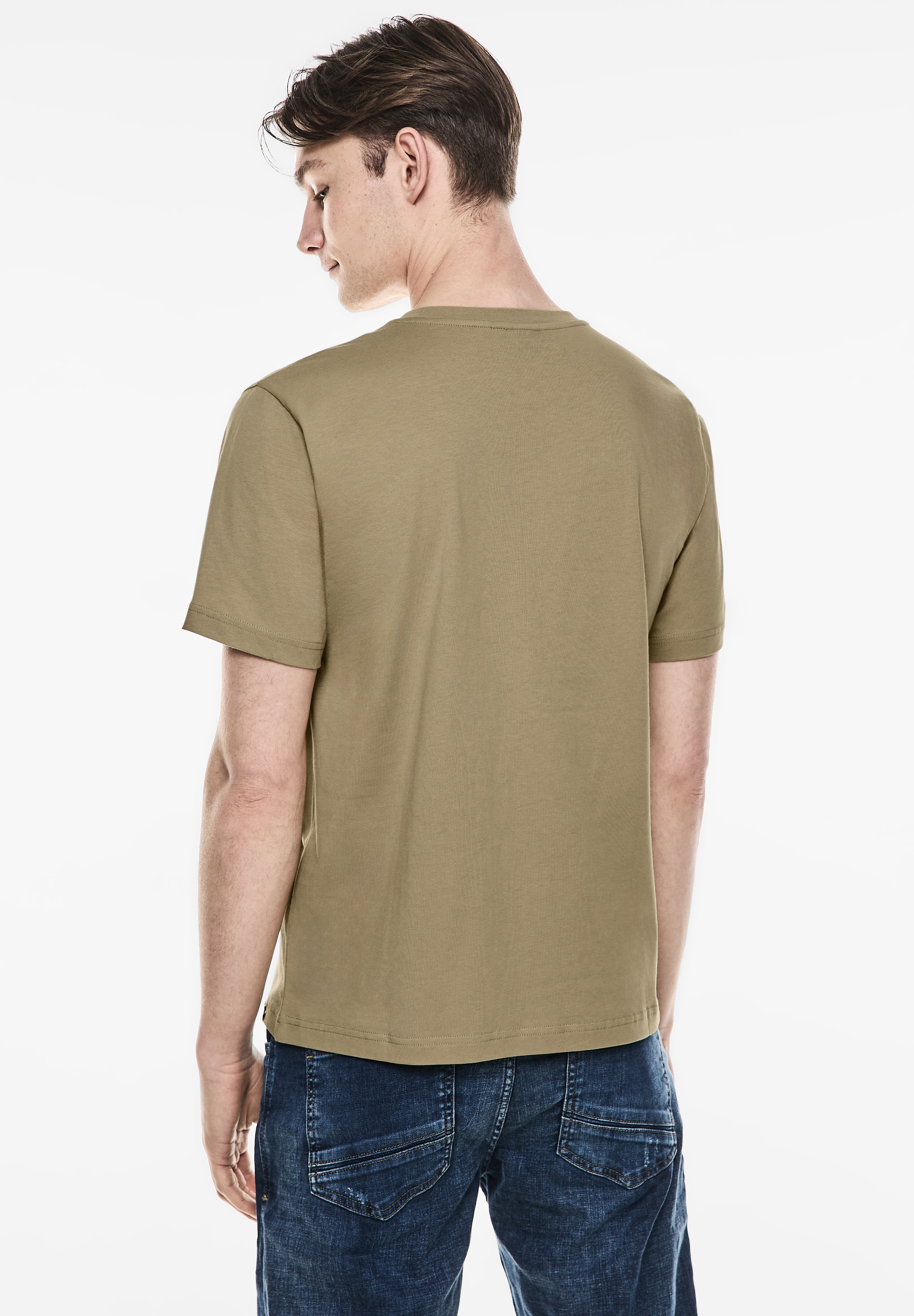 STREET ONE MEN T-Shirt, Rundhalsausschnitt
