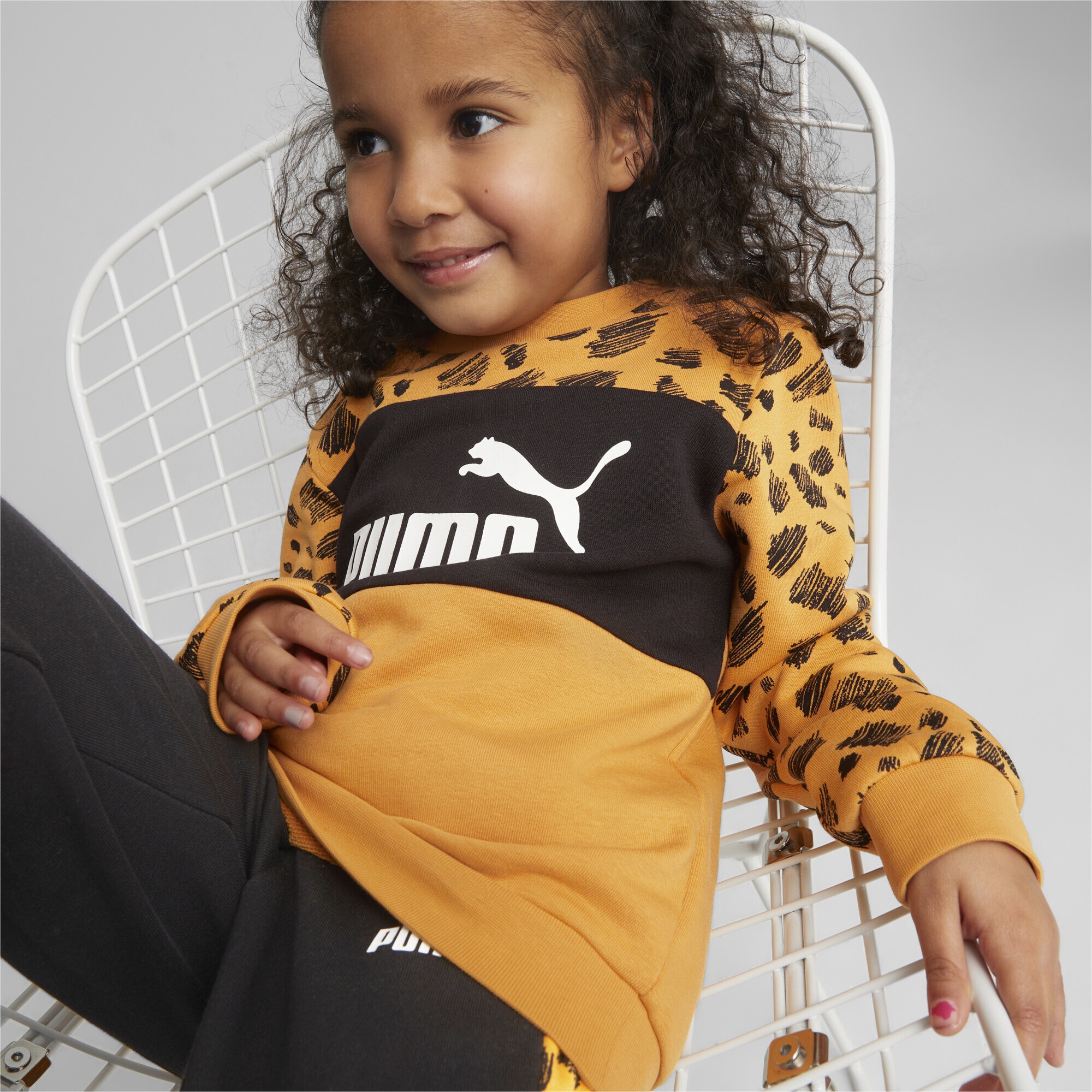 PUMA Kapuzenpullover »Essentials+ PUMA Mates Crew Neck Pullover Kinder«