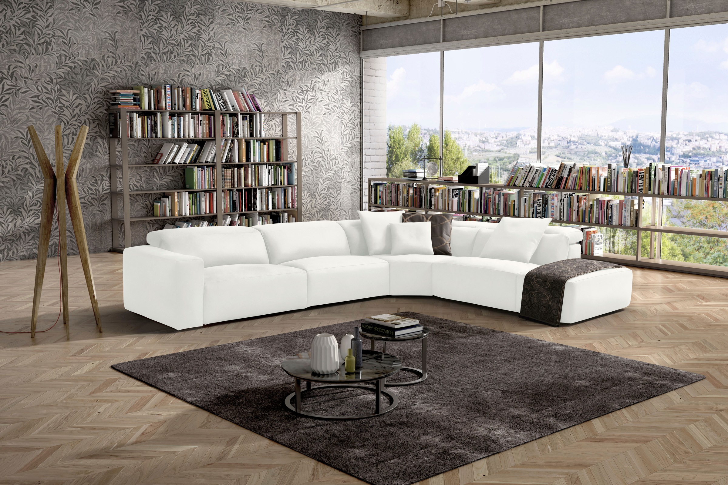 Egoitaliano Ecksofa "Beverly, extravangantes Designsofa mit erstklassigem S günstig online kaufen