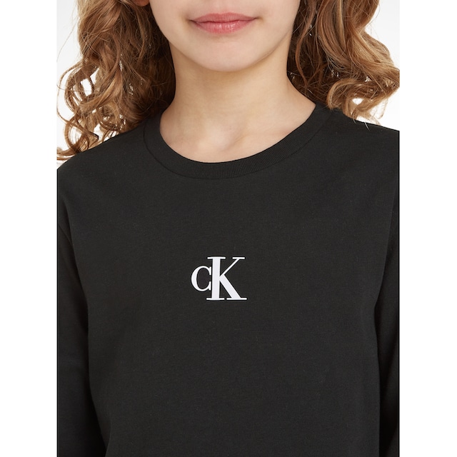 Calvin Klein Jeans Langarmshirt »CK LOGO LS T-SHIRT«, für Kinder bis 16  Jahre kaufen | BAUR