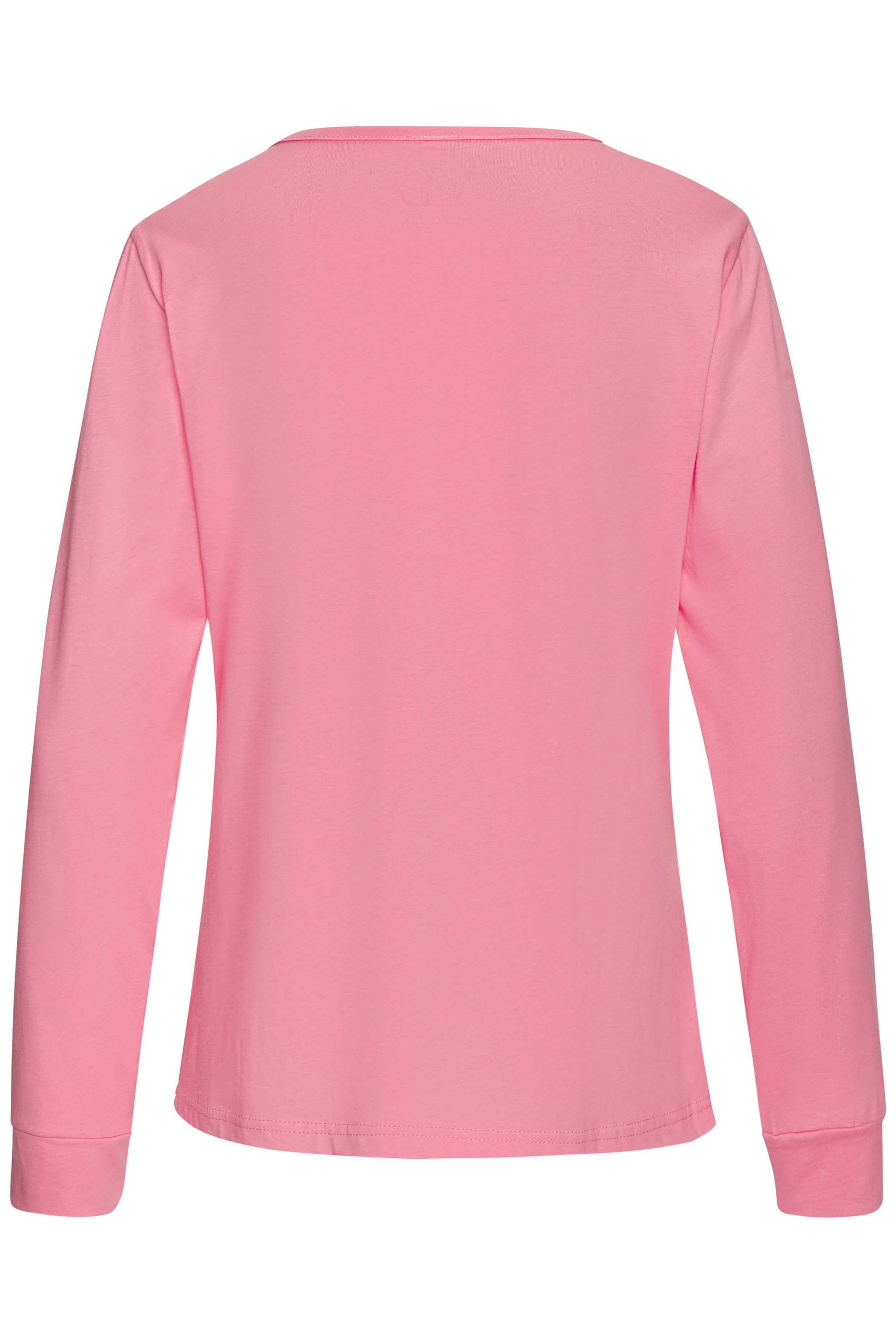 Vivance Dreams Pyjamaoberteil, mit schönem V-Ausschnitt