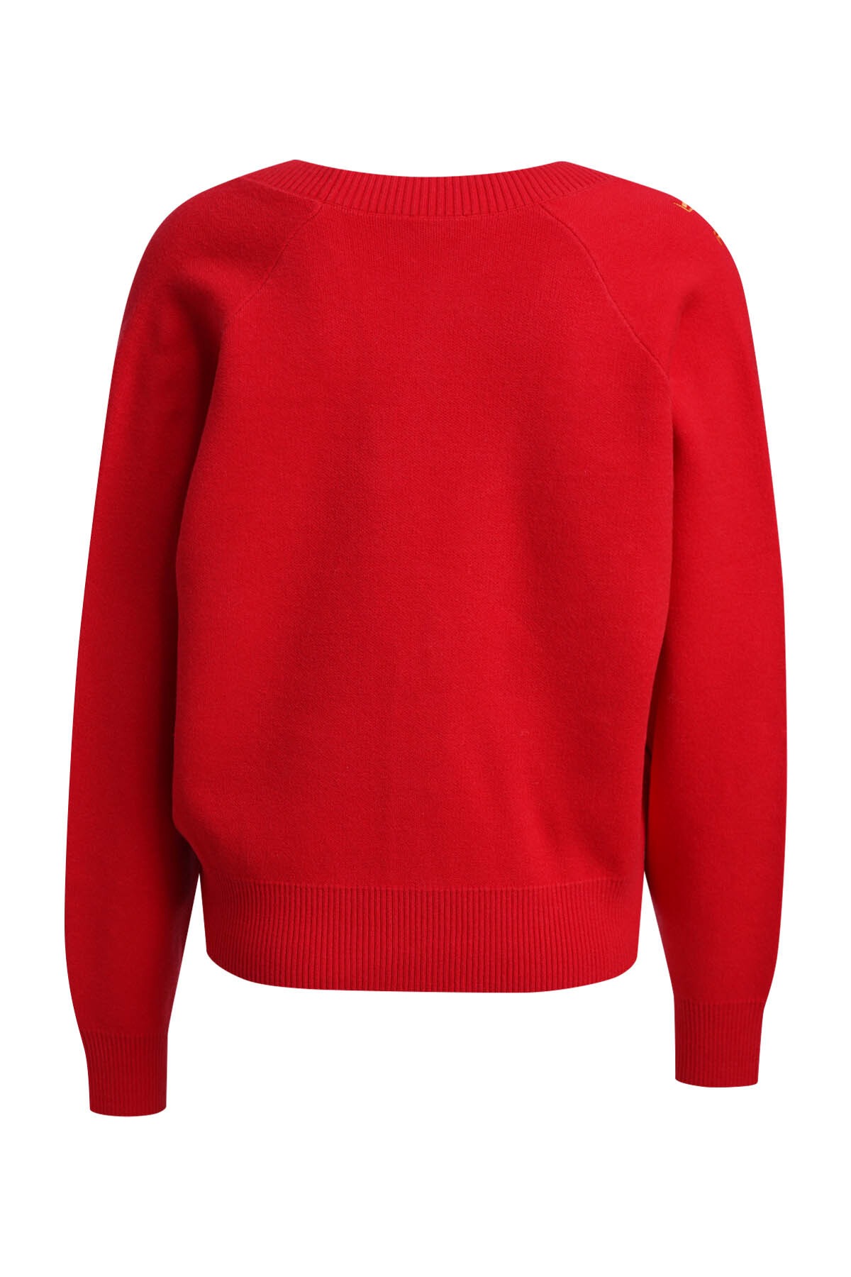 Milano Italy Cardigan mit Label-Applikation
