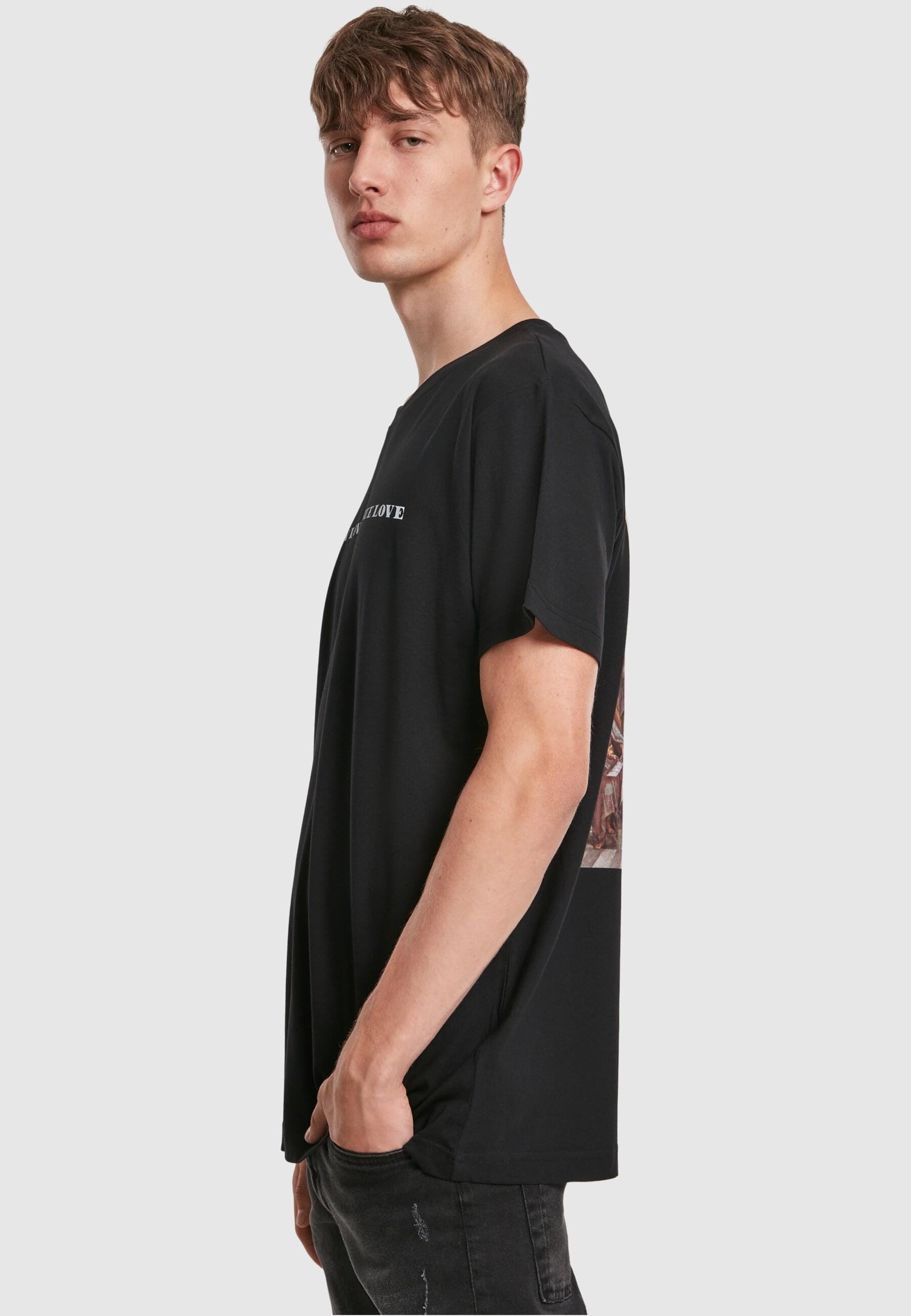MisterTee T-Shirt »MisterTee Herren Crew Love Is True Love Tee«, (1 tlg.)
