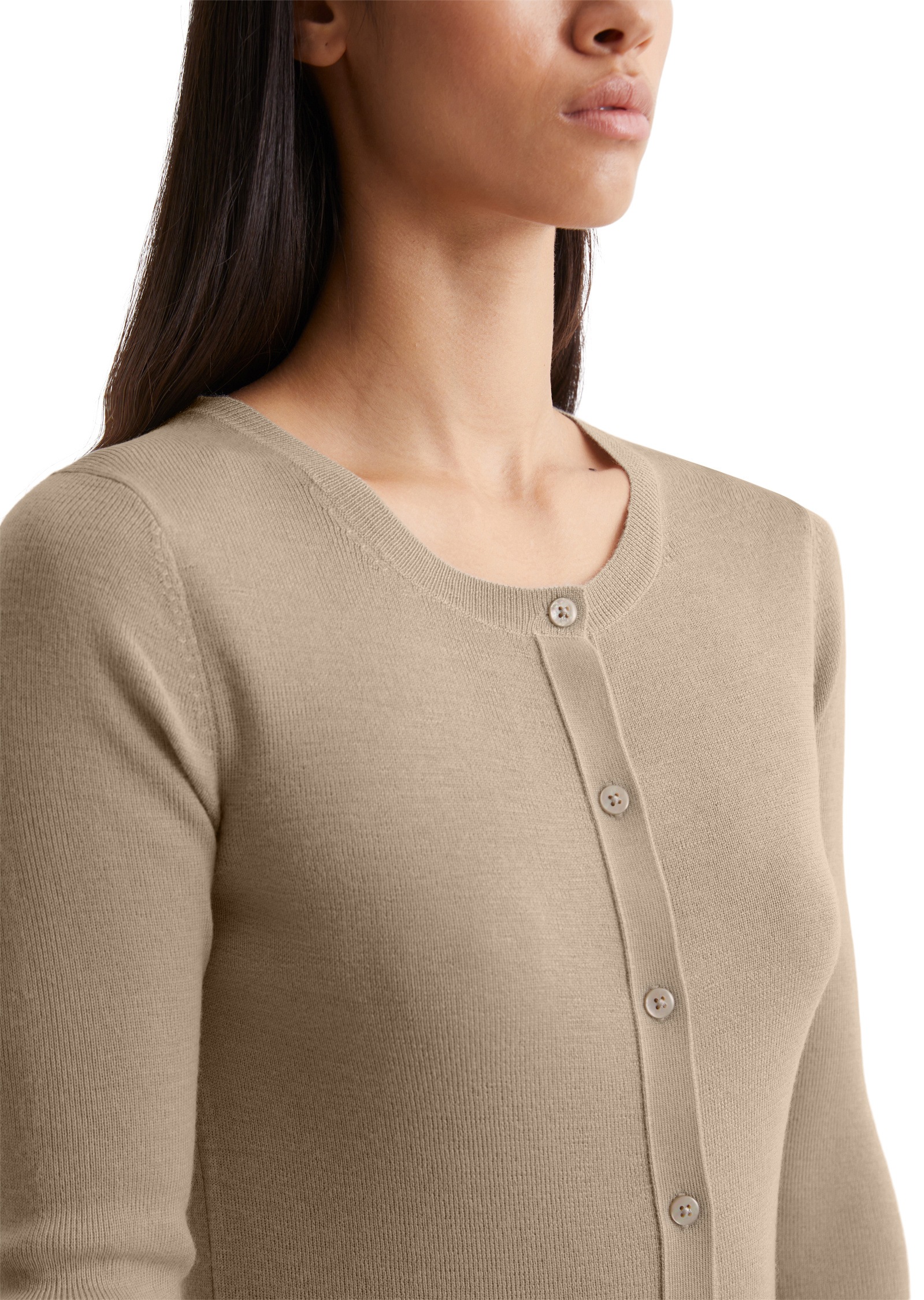 Marc O'Polo Cardigan »aus feiner Merinowolle«