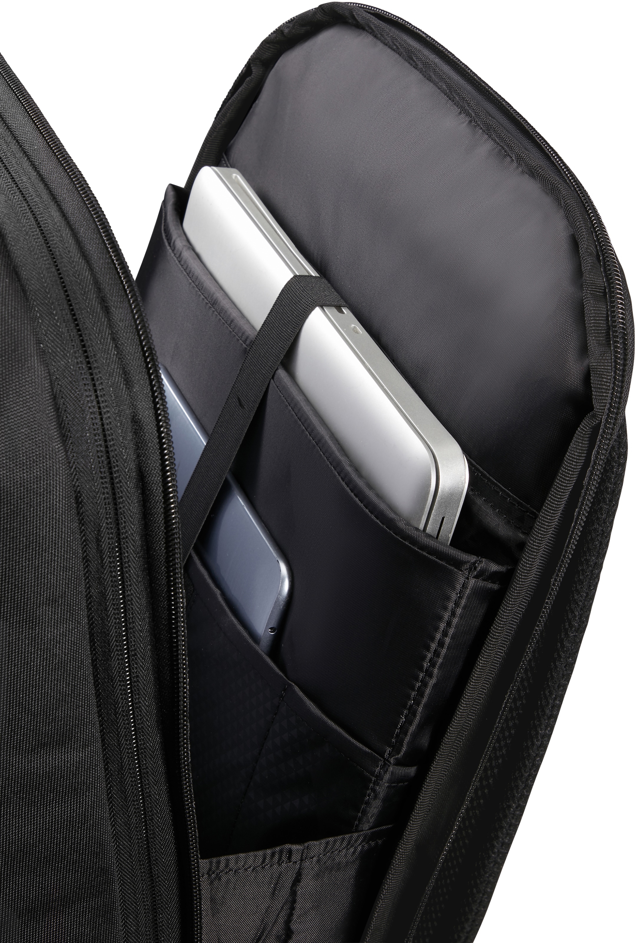 Samsonite Laptoprucksack »Stackd Biz«, Freizeitrucksack Schulrucksack USB-Schleuse Tablet-Laptopfach