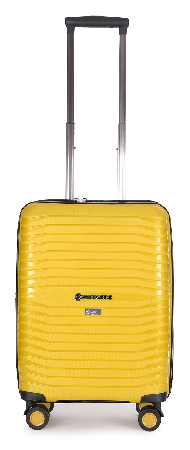 Stratic Trolley »BRIGHT+ Koffer S«, (1 St.), 4 Rollen, Hartschalenkoffer Trolley TSA-Zahlenschloss STRATIC CONNECT NFC-Chip