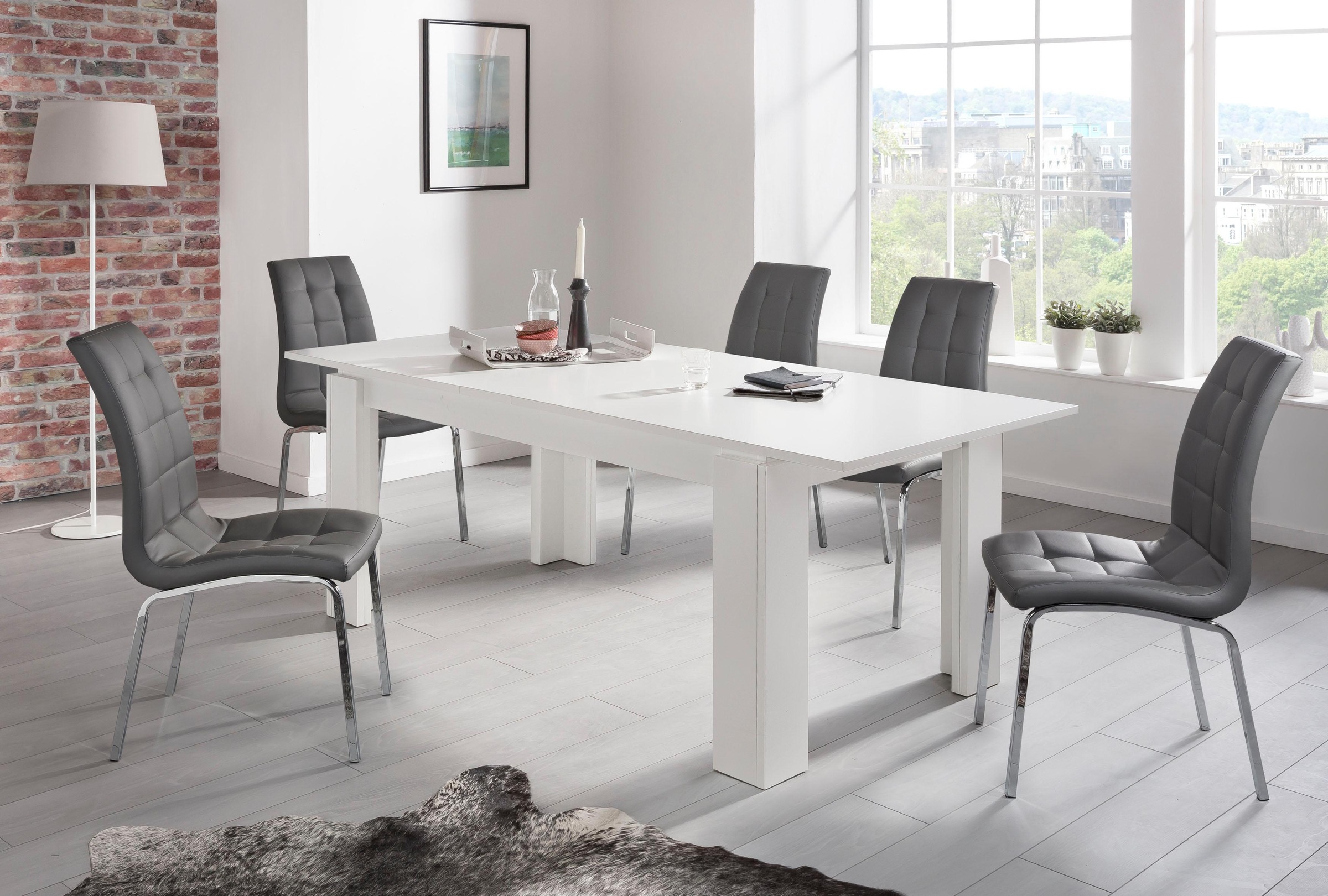 INOSIGN Esstisch »Tanum«, Ausziehbarer Esszimmertisch 160-200 cm - Maße (B/T/H) 160/90/77 cm