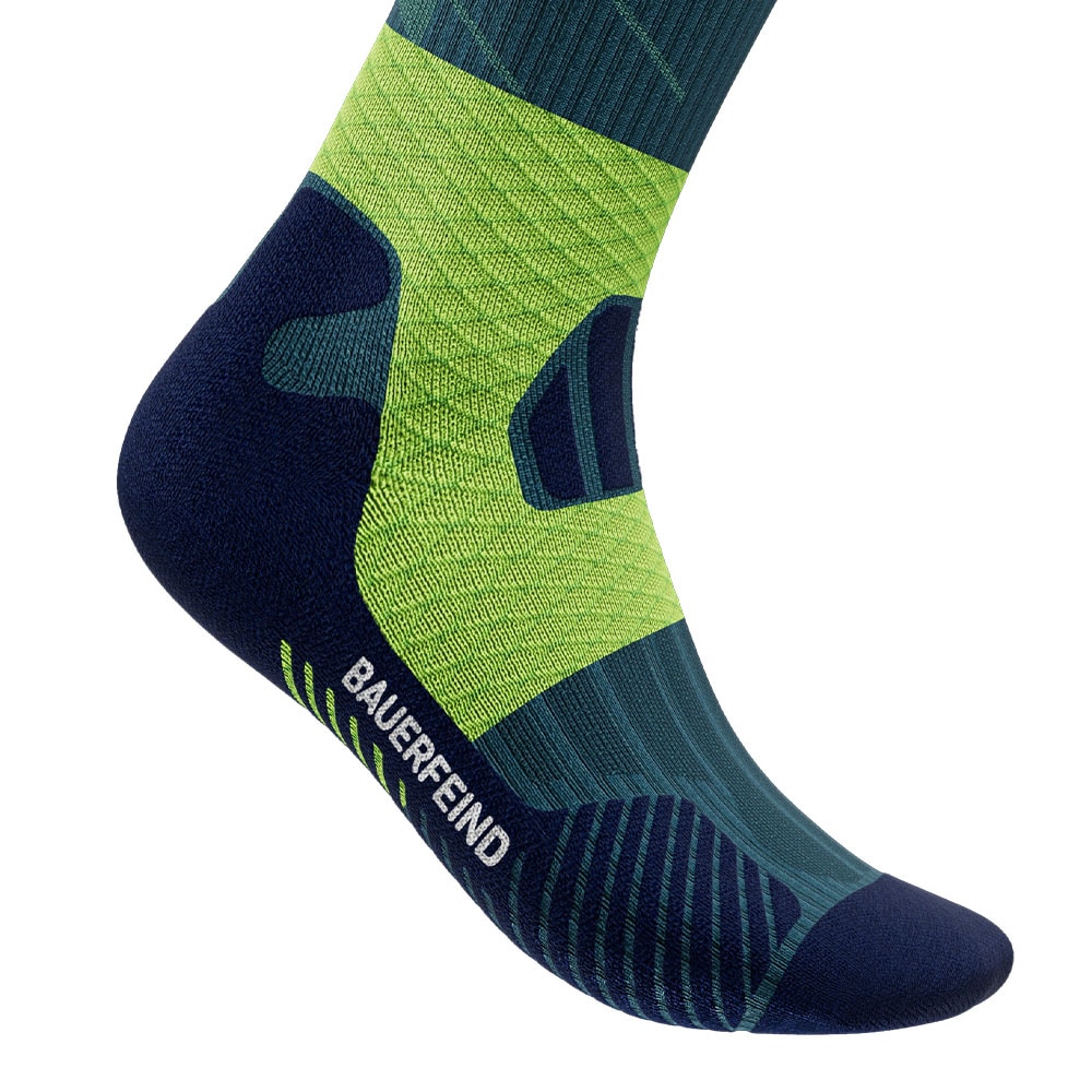 Bauerfeind Kompressionsstrümpfe »Trail Run Mid Cut Socks, Women«