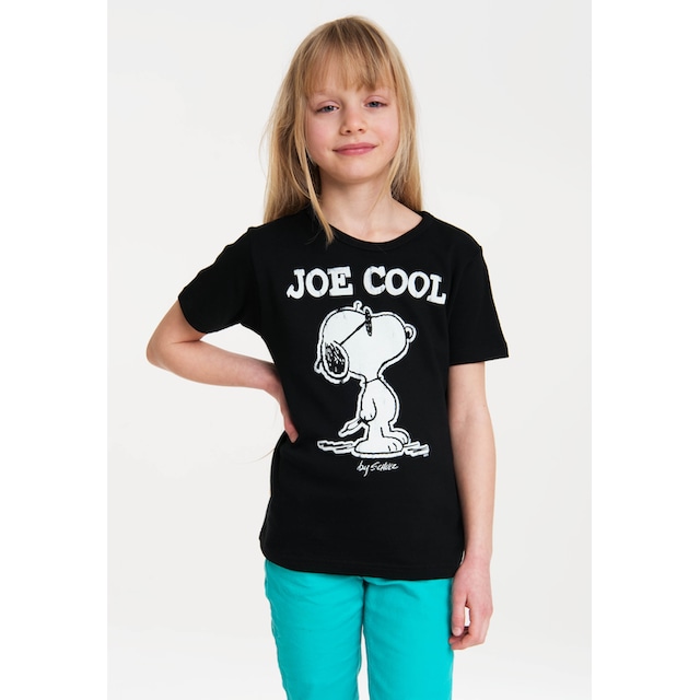 LOGOSHIRT T-Shirt »Snoopy - Peanuts - Joe Cool«, mit Retro-Print online  bestellen | BAUR