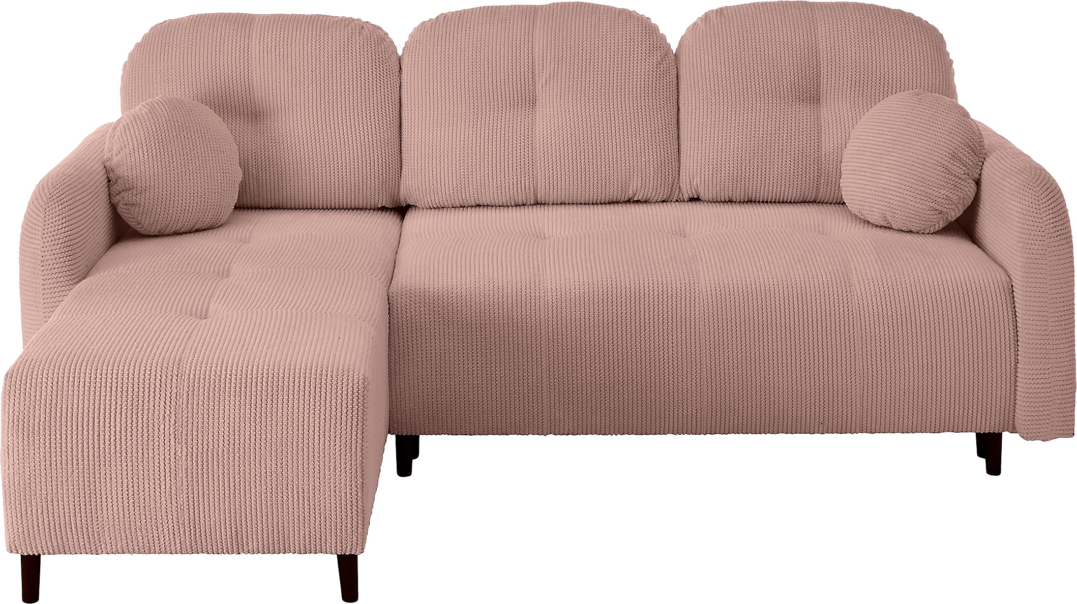 Leonique Ecksofa "BLAISE", mit Bett-Funktion (Liegefläche 140/200 cm), Zier günstig online kaufen