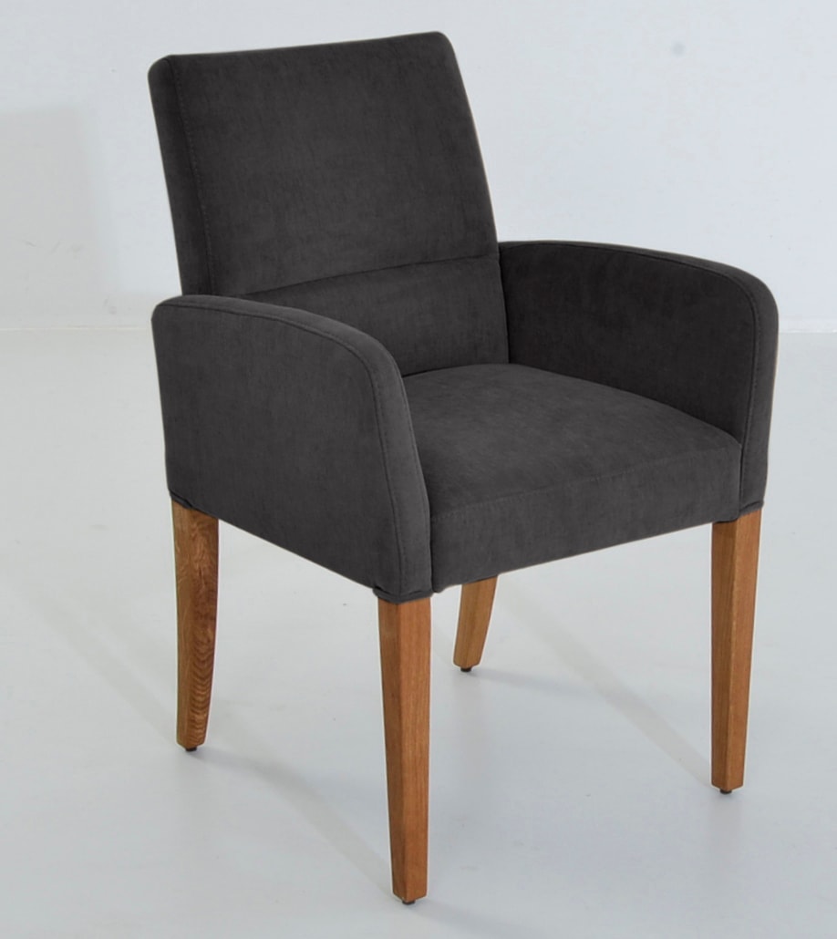 K+W Komfort & Wohnen Armlehnstuhl "GOBY" () 4-Fuß-Armlehnenstuhl mit Füßen günstig online kaufen