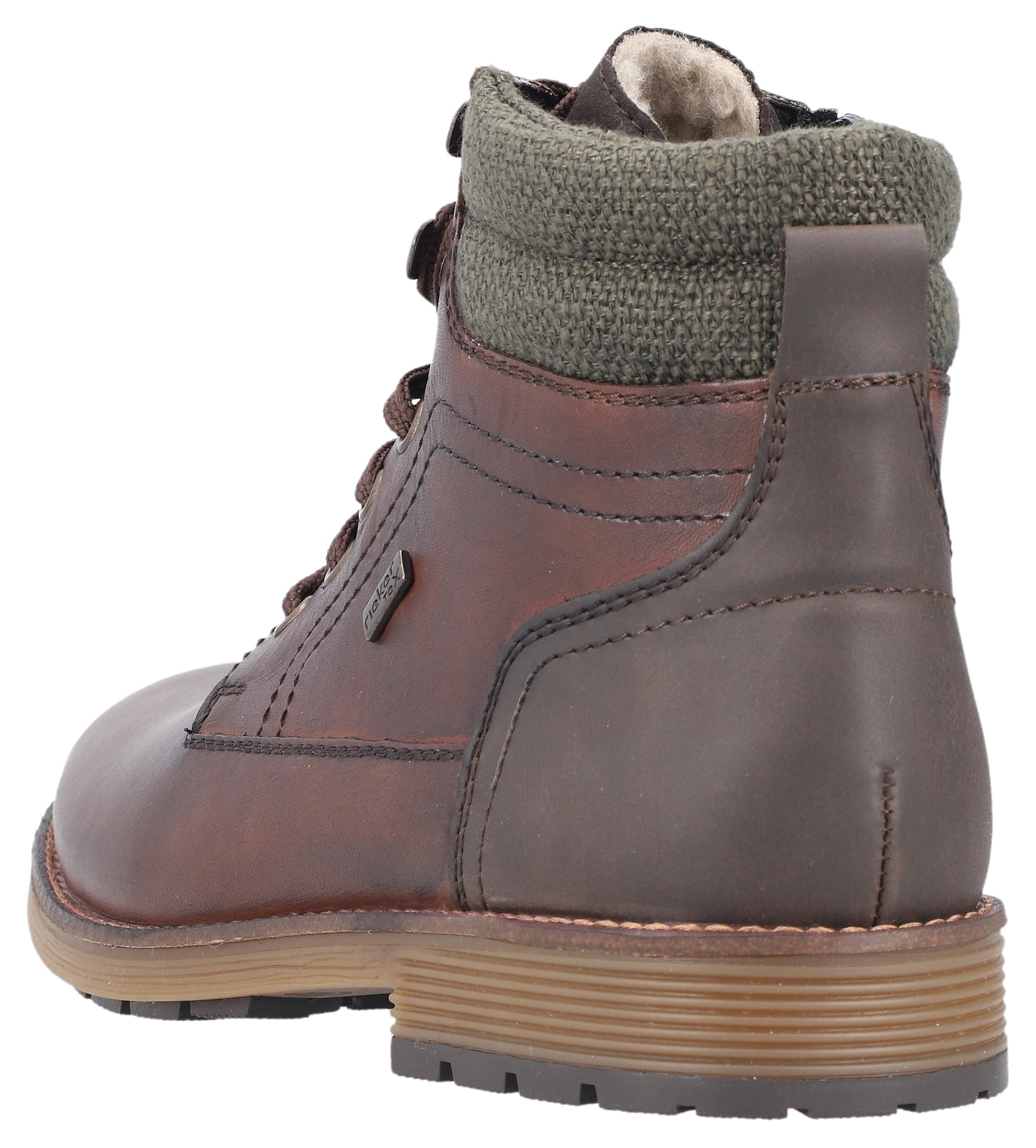 Rieker Winterstiefelette, Schnürstiefelette, Boots mit riekerTEX-Membran, schmale Form