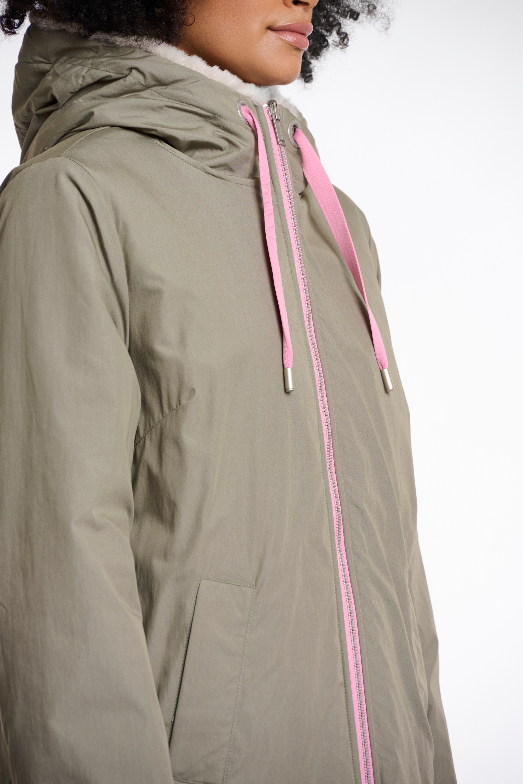 Rino & Pelle Parka "JAVIN" mit Kapuze mit kontrastfarbenen Details günstig online kaufen