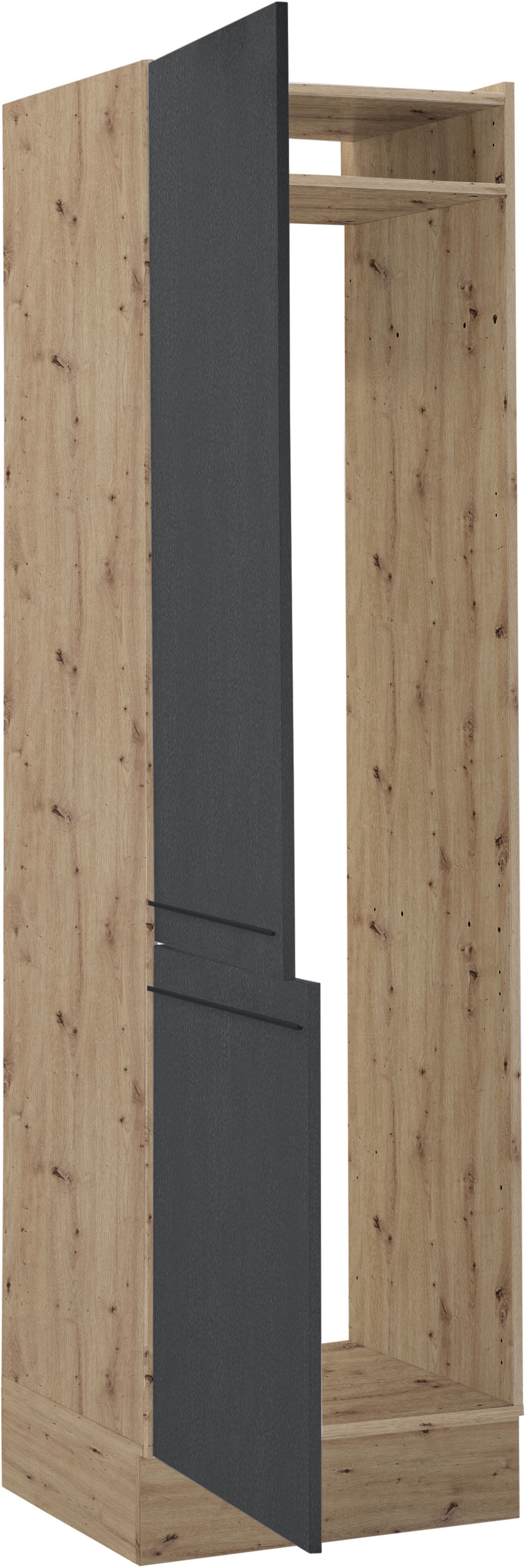 KOCHSTATION Küchenzeile »KS-Florida mit 38mm starker Arbeitsplatte«, Breite 280 cm, wahlweise mit E-Geräten, Soft-Close-Funktion