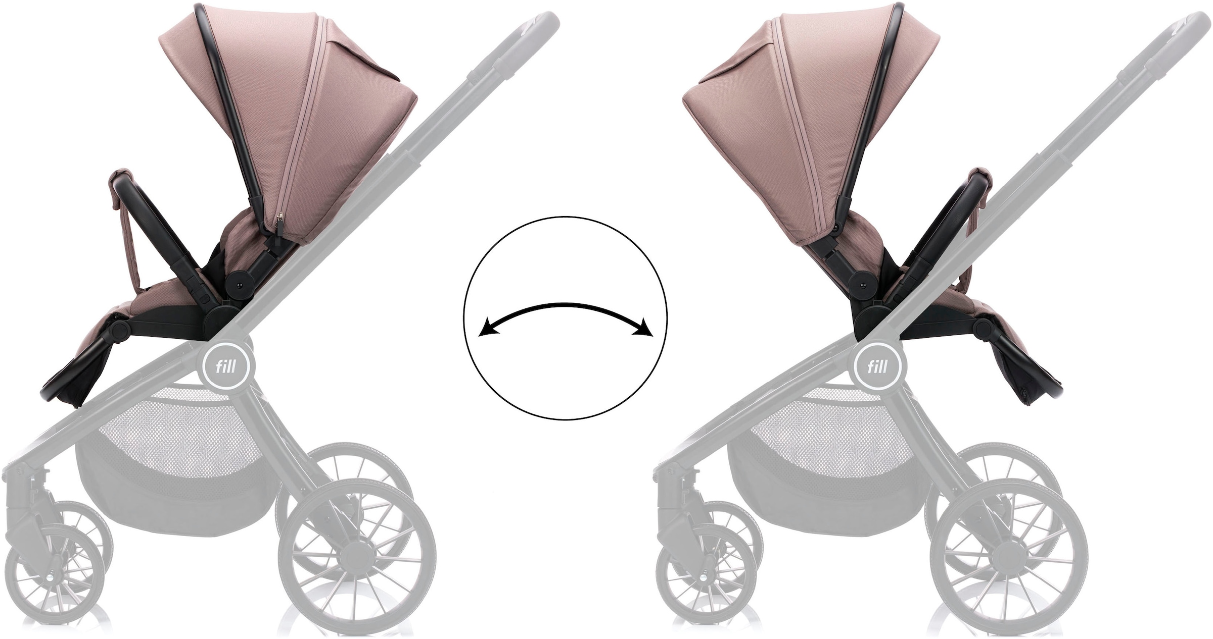 Fillikid Kombi-Kinderwagen »Kinderwagenset Cougar«, 22 kg