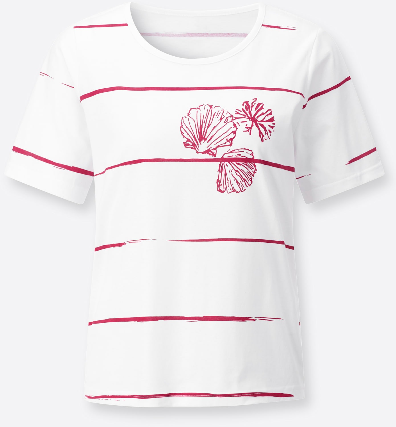 Thumbnail - Classic Basics Rundhalsshirt "Halbarmshirt" 1 tlg.