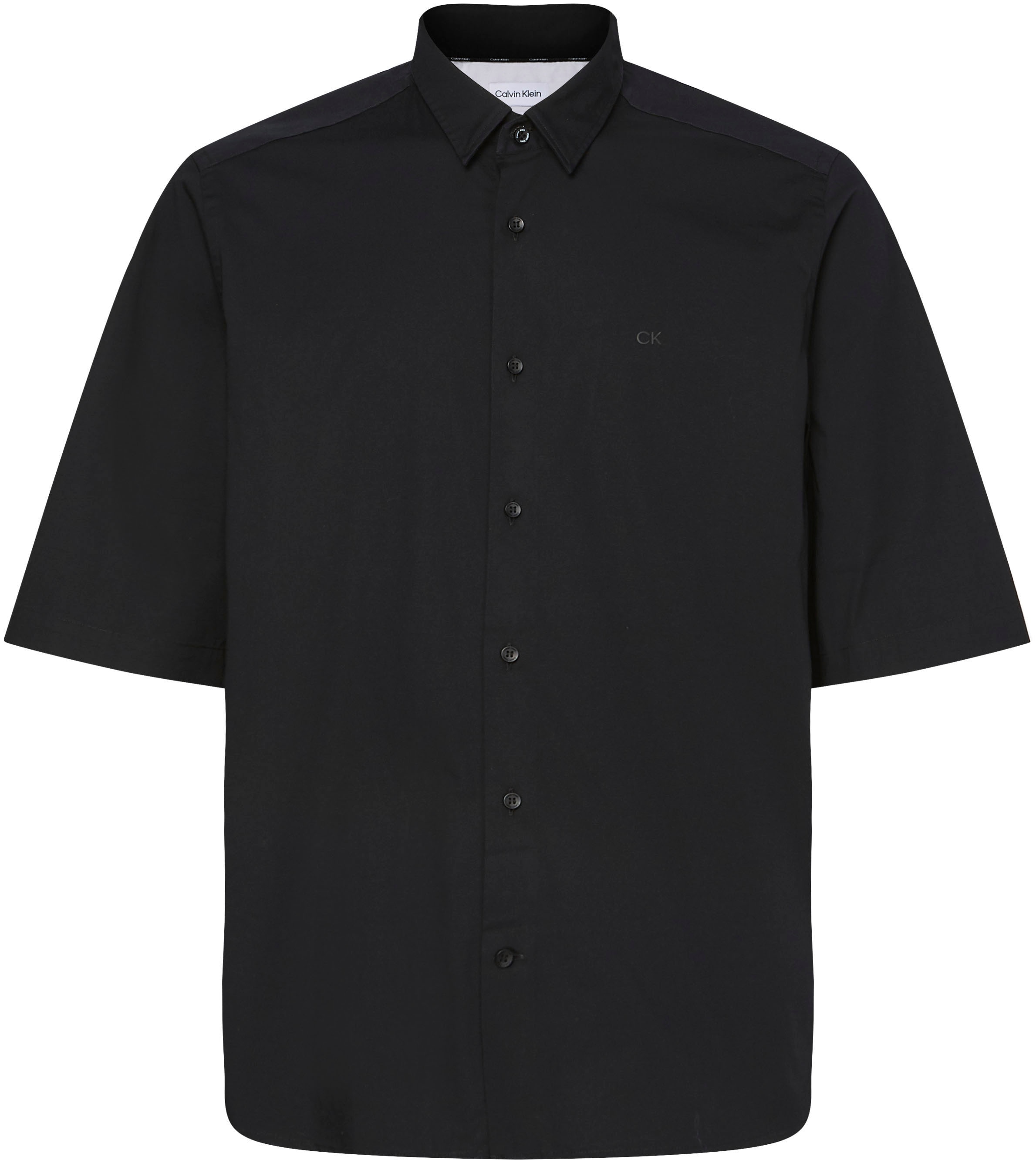 Calvin Klein Big&Tall Kurzarmhemd »BT-STRETCH POPLIN S/S SHIRT«, Große Größen