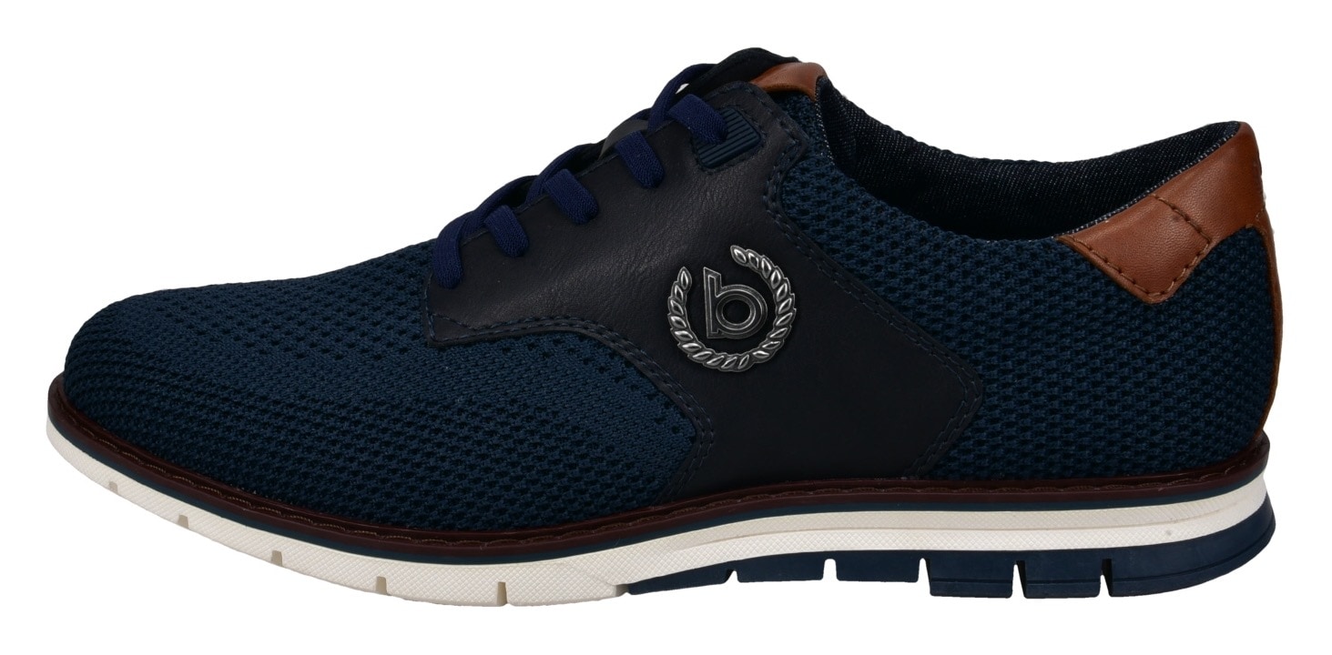 bugatti Slip-On Sneaker, mit elastischen Gummizügen