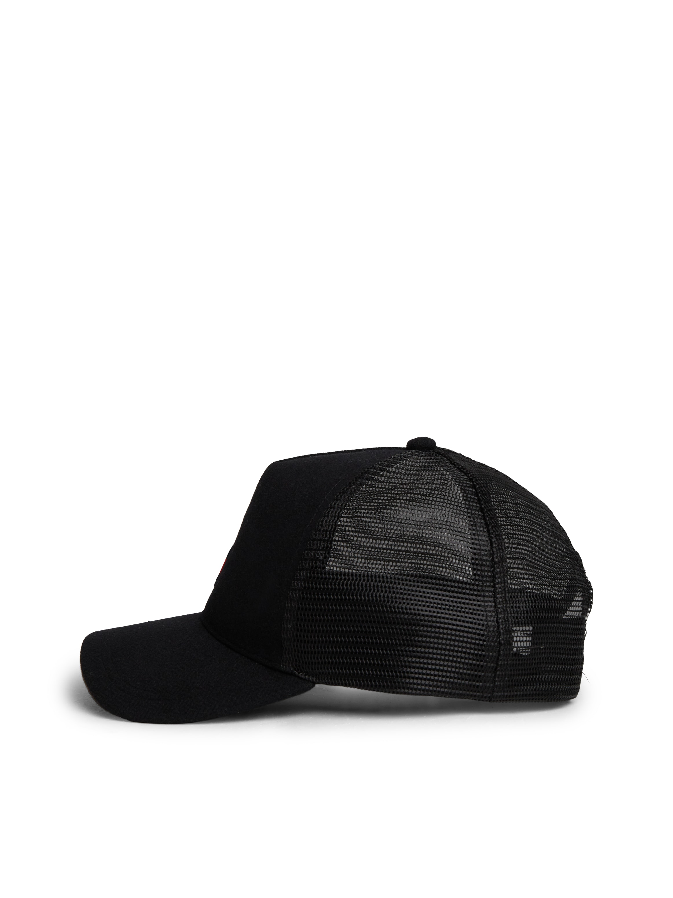 Tommy Jeans Trucker Cap »HERITAGE TRUCKER CAP« Regular fit mit festem Schirm, Woll-Mix