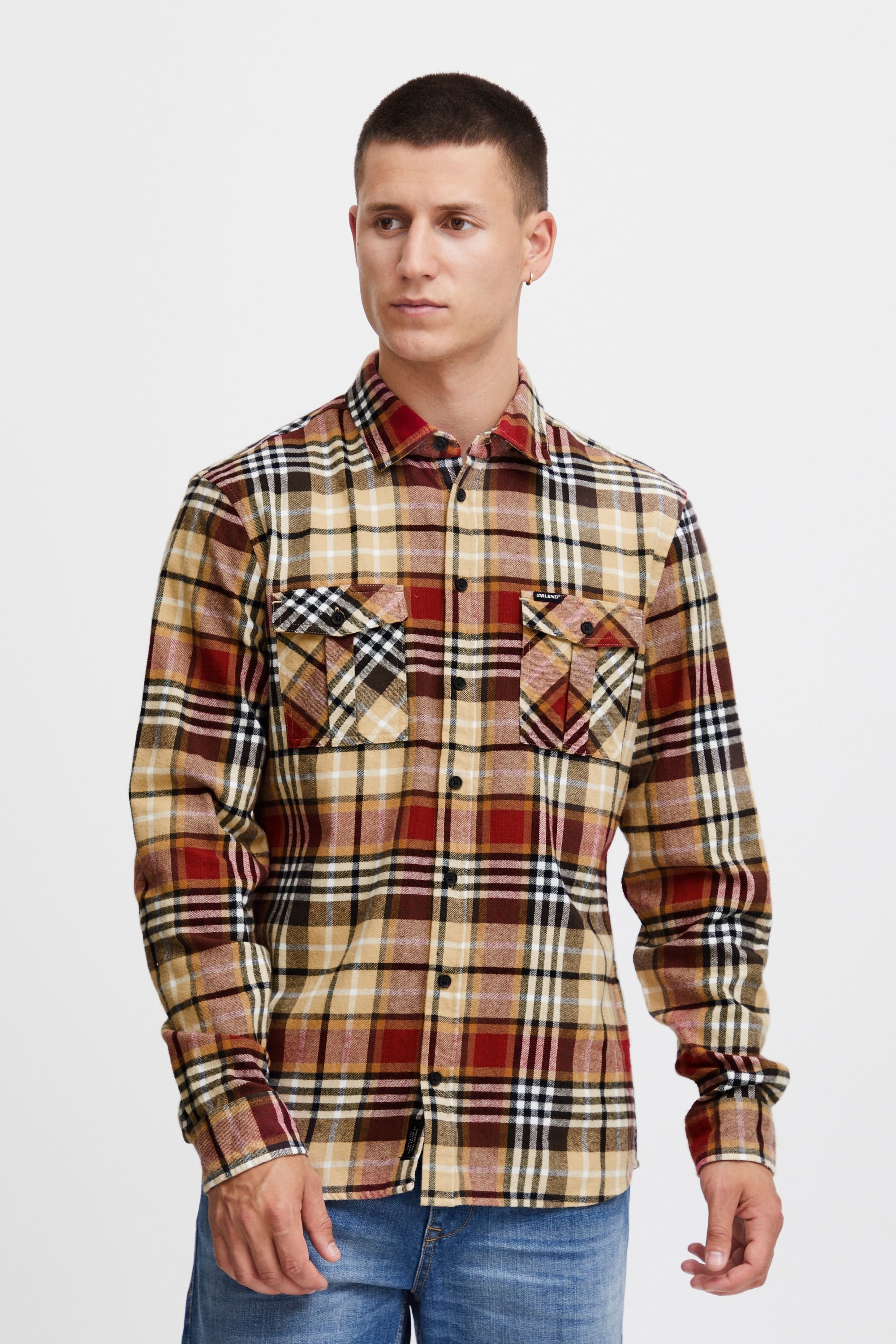 Blend Langarmhemd "BHShirt", Stilvolles Langarmhemd günstig online kaufen