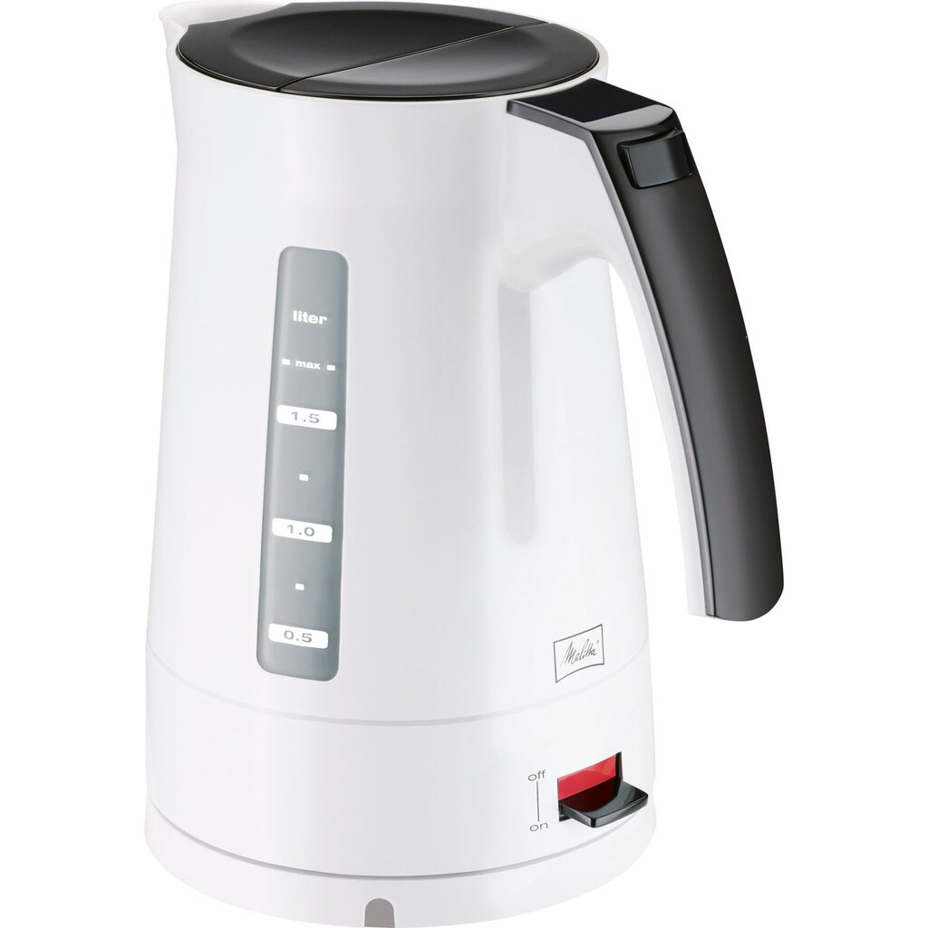 Melitta Wasserkocher »Enjoy Aqua weiß«, 1,7 l, 2400 W