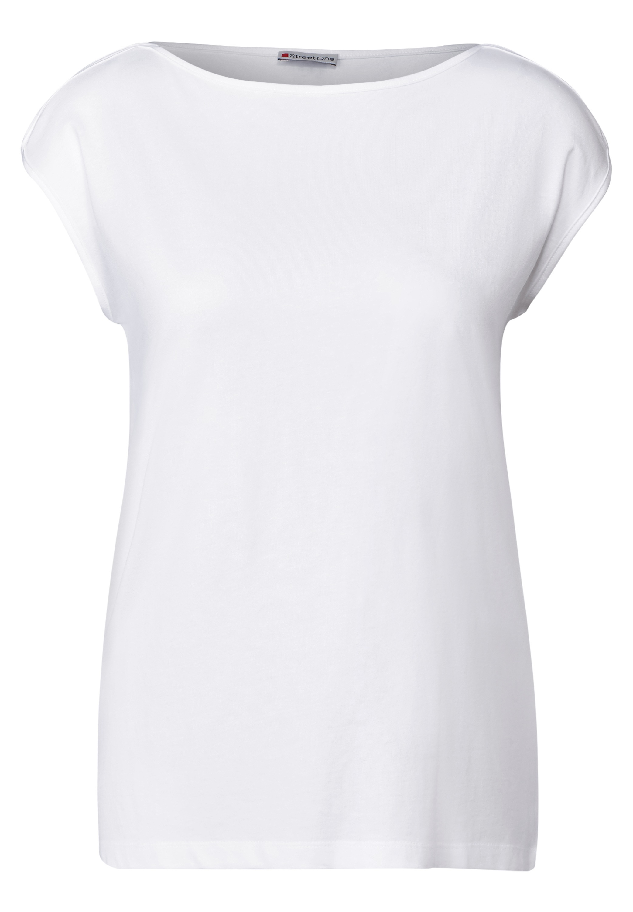 STREET ONE T-Shirt, mit U-Boot-Ausschnitt