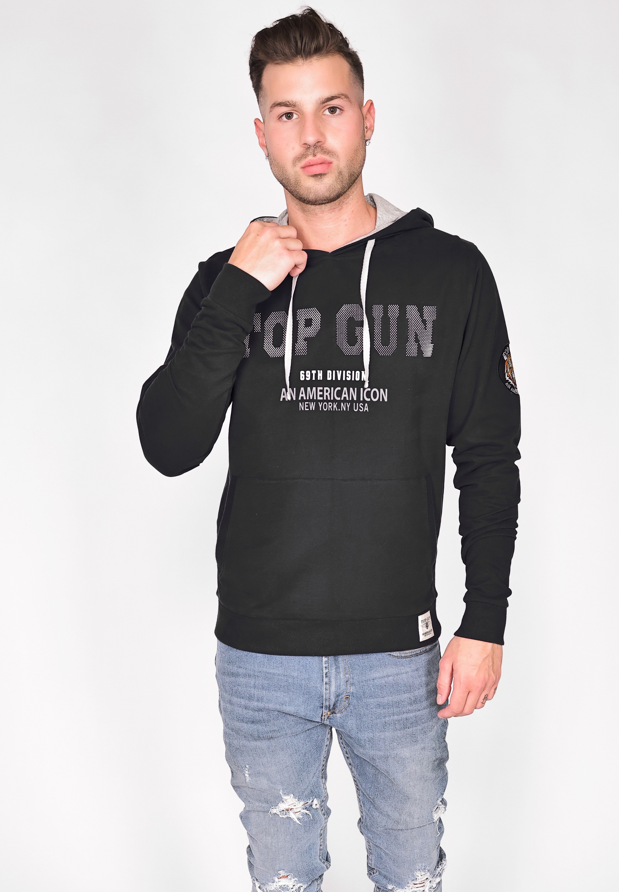 TOP GUN Kapuzenpullover »TG20213008«