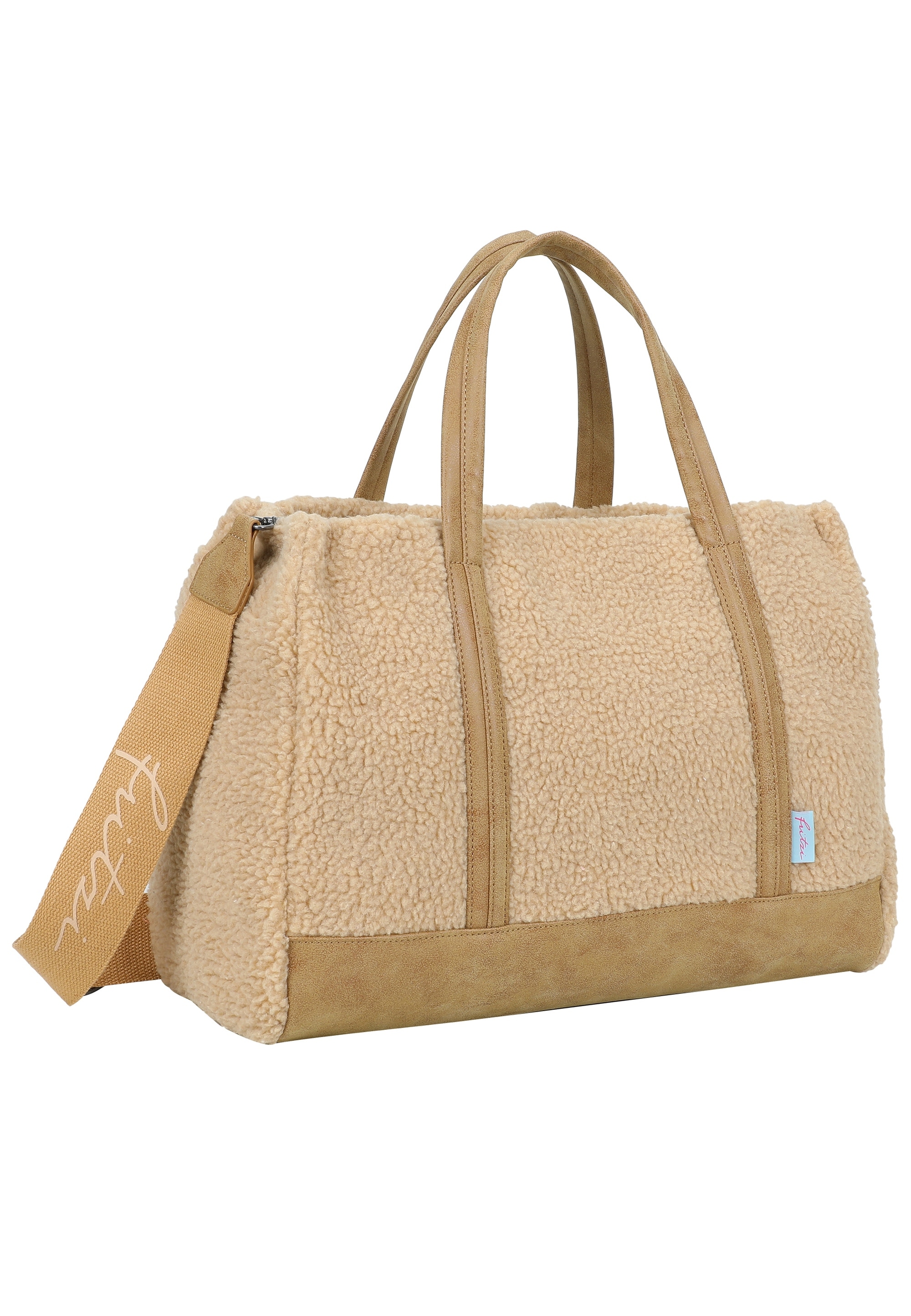 Fritzi aus Preußen Henkeltasche »Easy Tote Limited Teddy« im modernen Teddy-Look