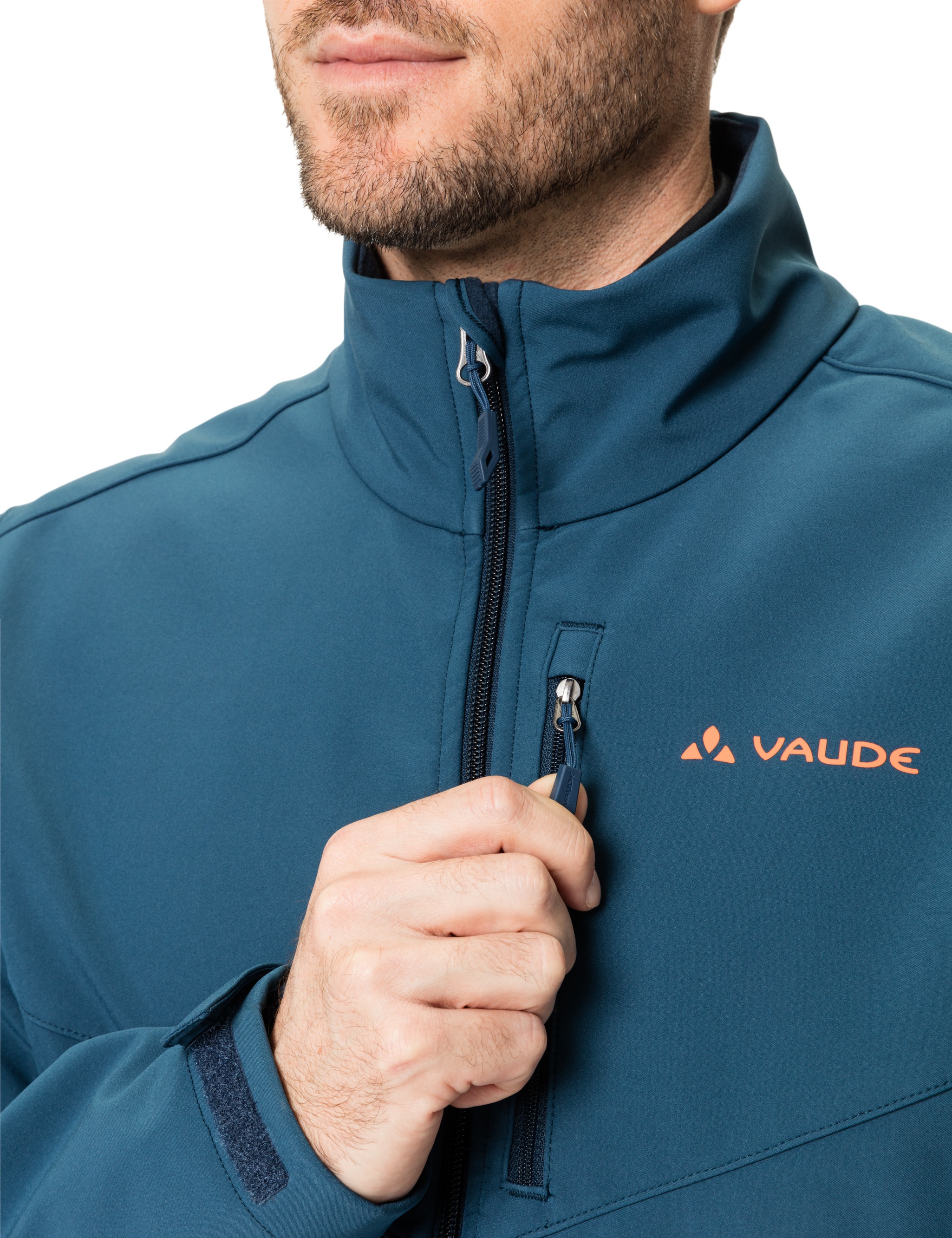 VAUDE Softshelljacke »MEN'S CYCLONE JACKET VI«, (1 St.), Winddicht