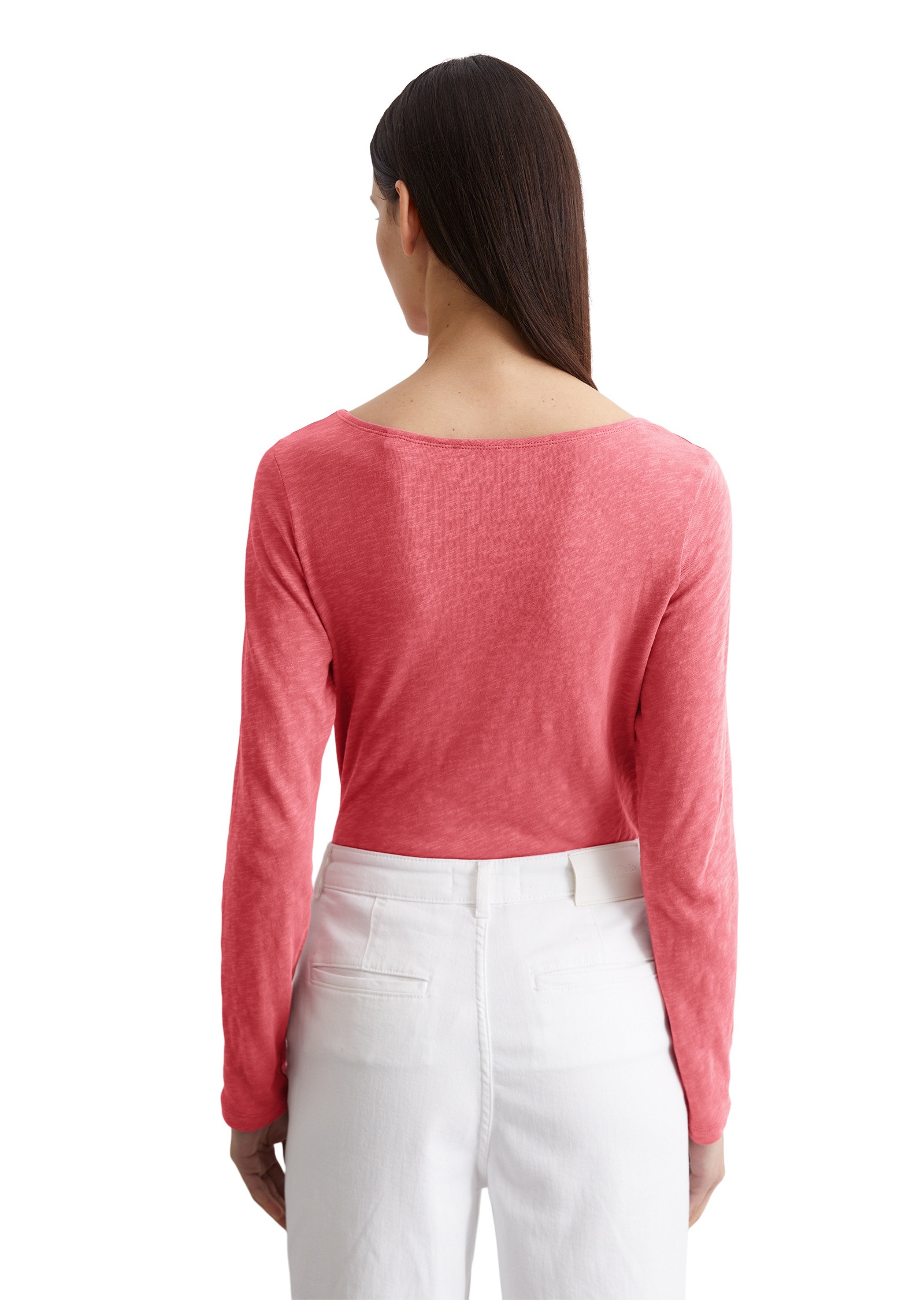 Marc O'Polo Langarmshirt »aus Slub Jersey«