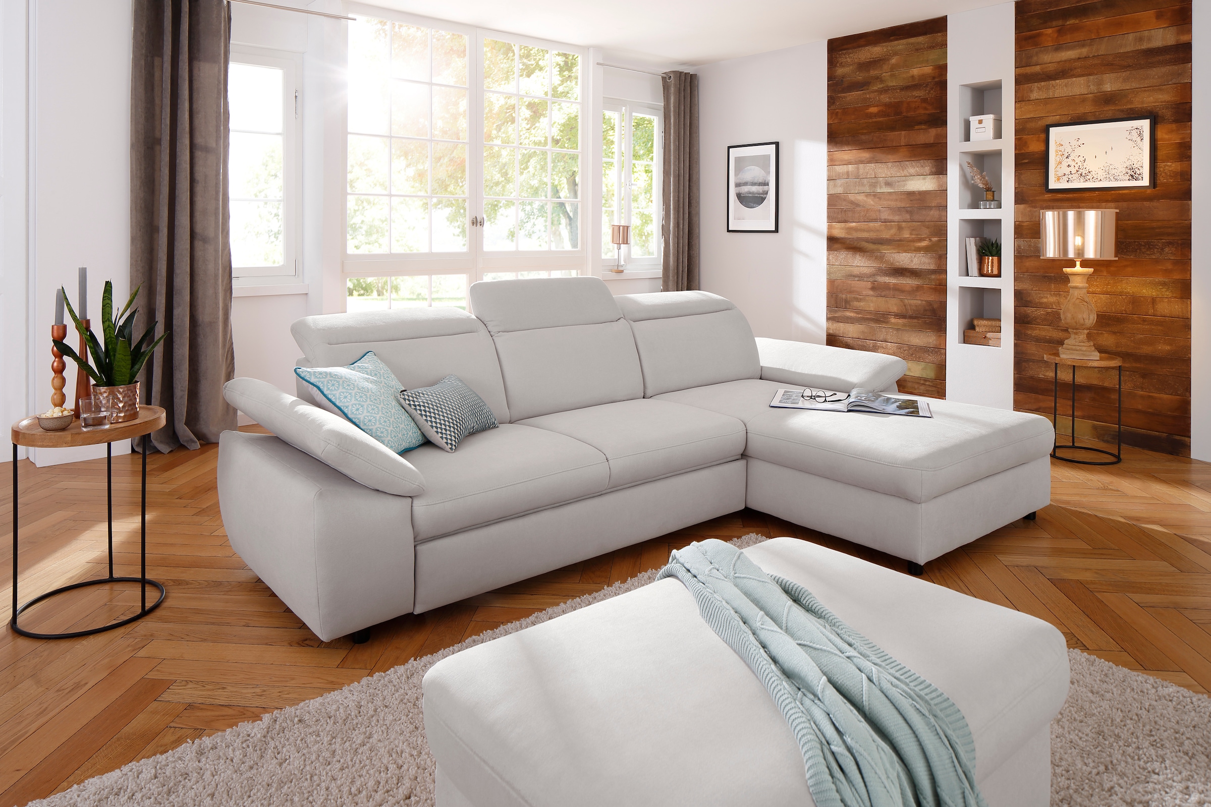 OTTO home Polsterhocker "Mauritius" passend zur "Mauritius"-Serie, auch mit "Soft clean"-Bezug
