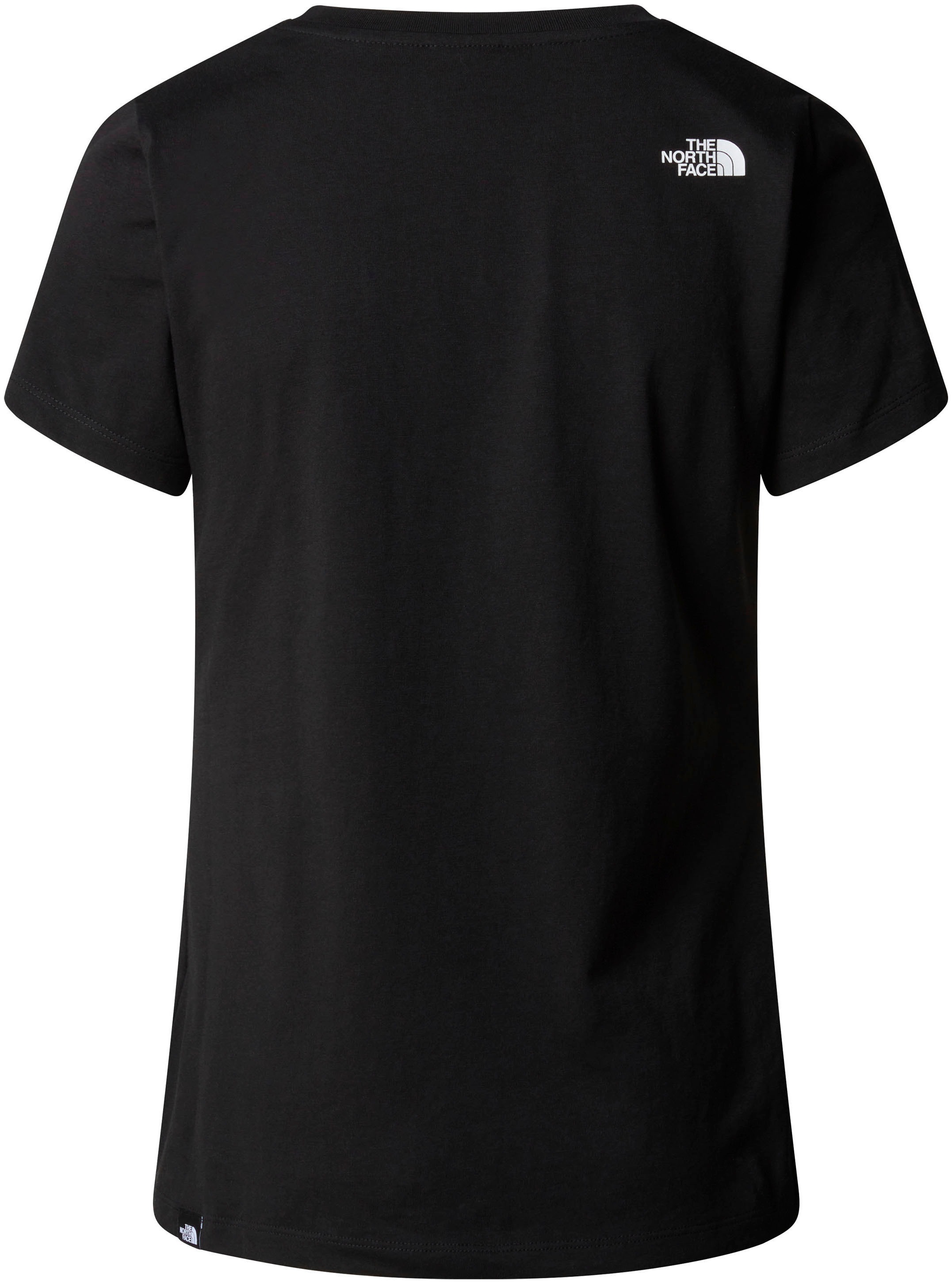 The North Face T-Shirt "W S/S SIMPLE DOME SLIM TEE", (1 tlg.) günstig online kaufen