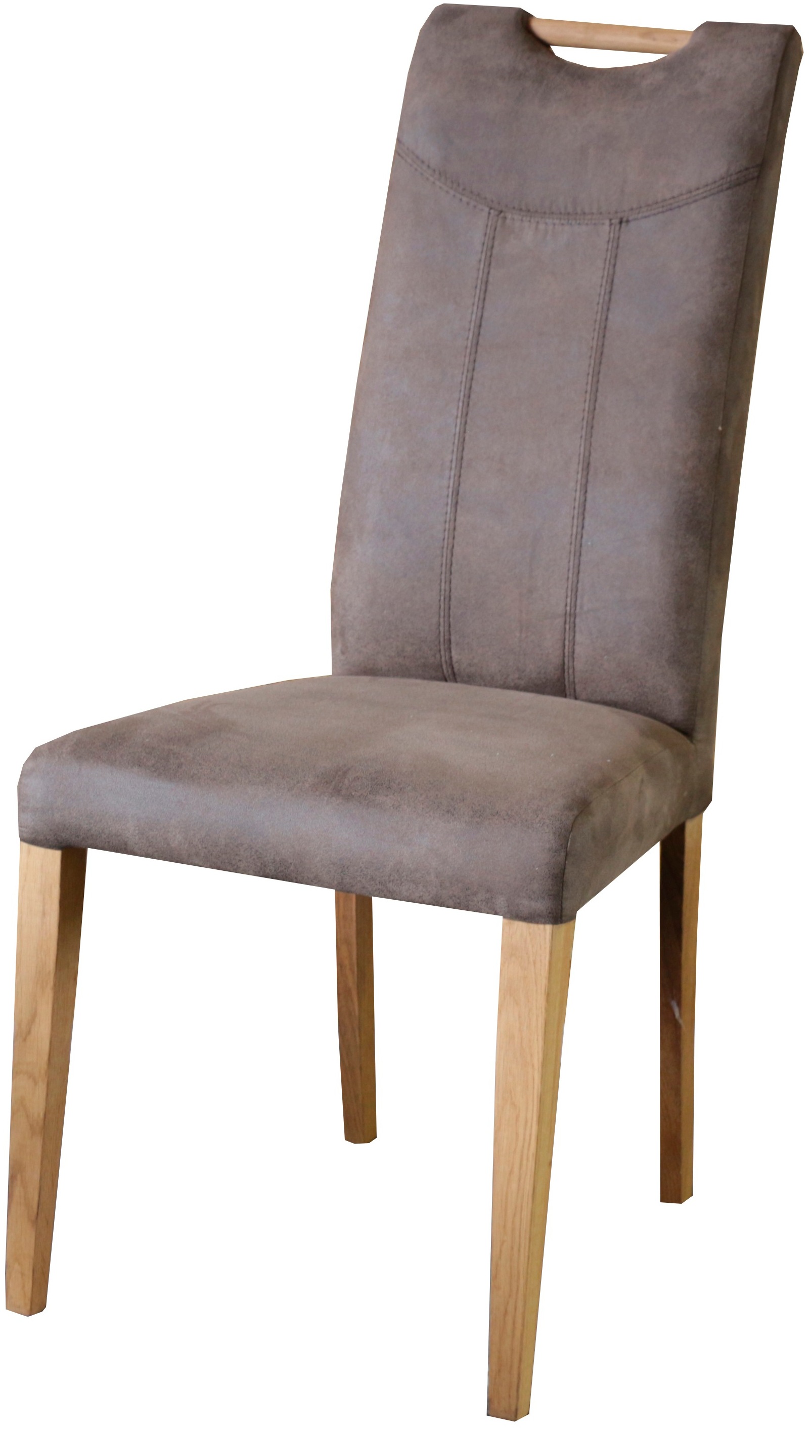 Thumbnail - Home affaire Esszimmerstuhl "Roberta Polsterstuhl, Gestell Eiche massiv" (Set) 2 Stk.Bezug aus strapazierfähiger Microfa...