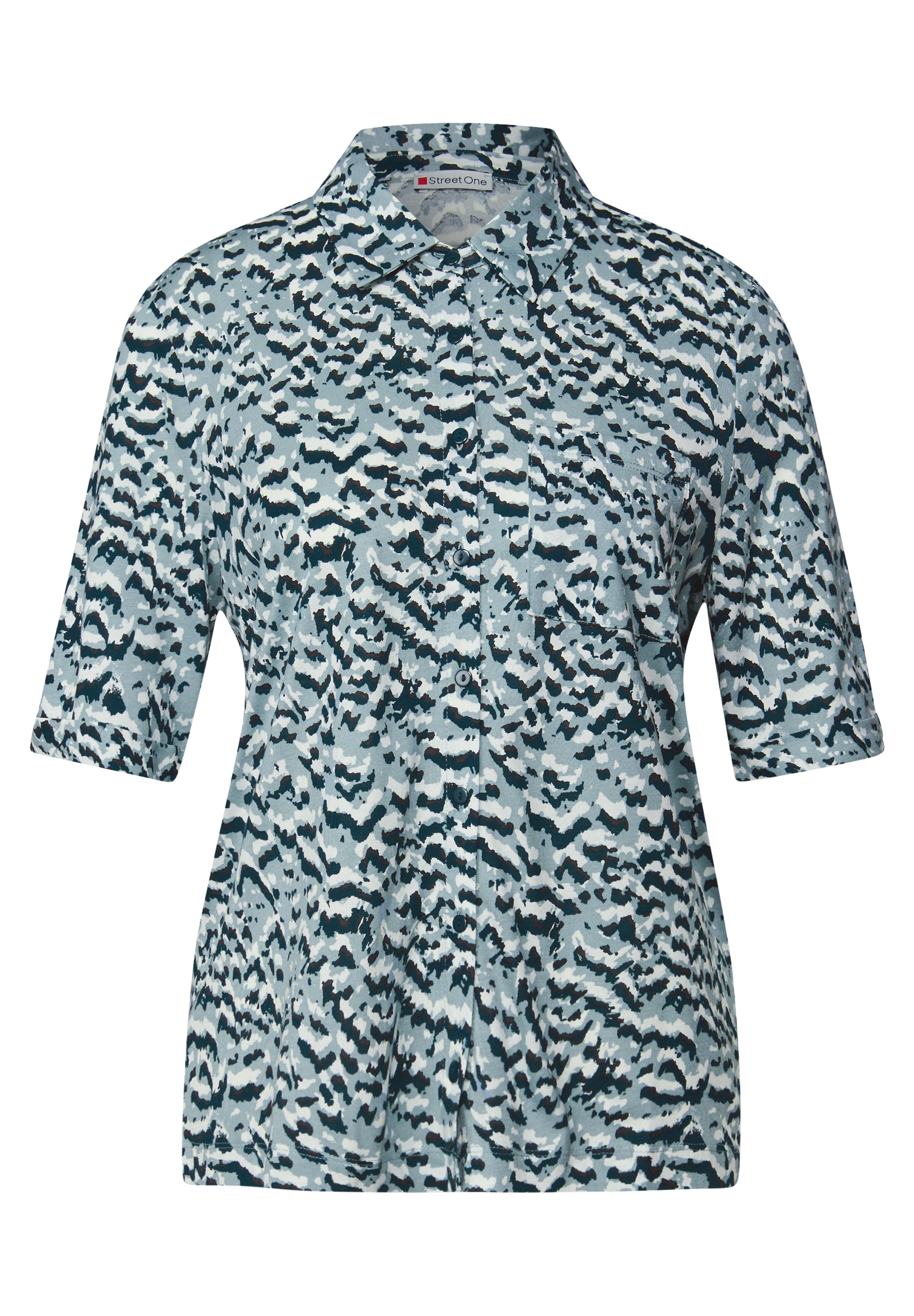 STREET ONE Blusenshirt, mit grafischem Muster