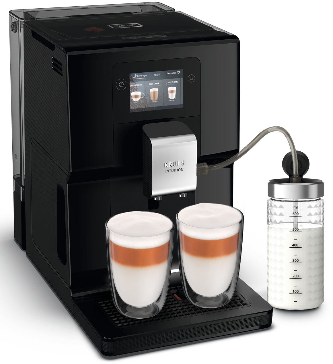 Kaffeevollautomat mit Milchkühler
