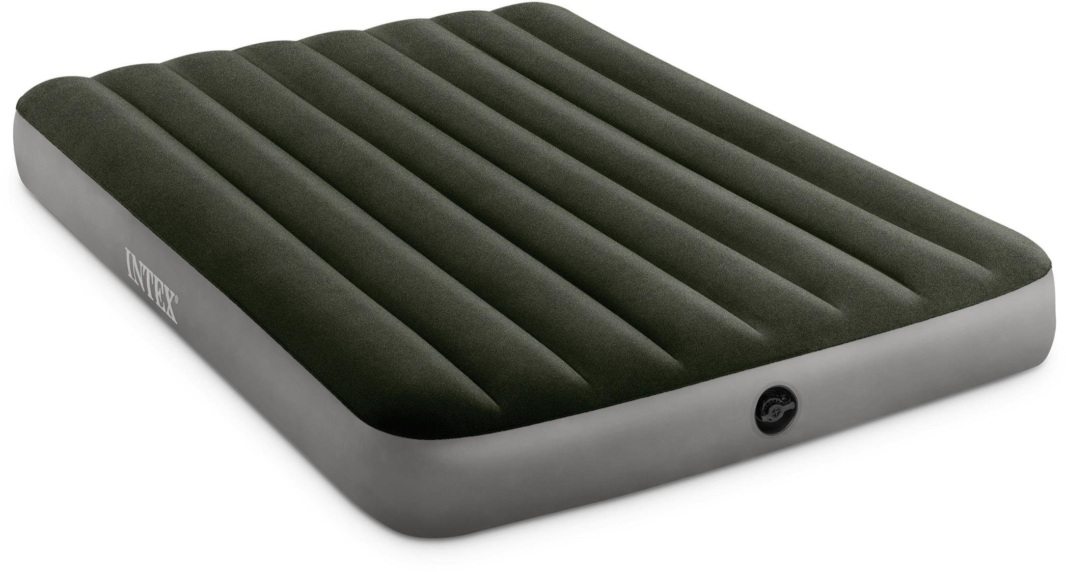 INTEX Luftbett "Dura-Beam DOWNY Airbed", B/H/L: 137cm x 25cm x 191cm, grau, Luftbetten