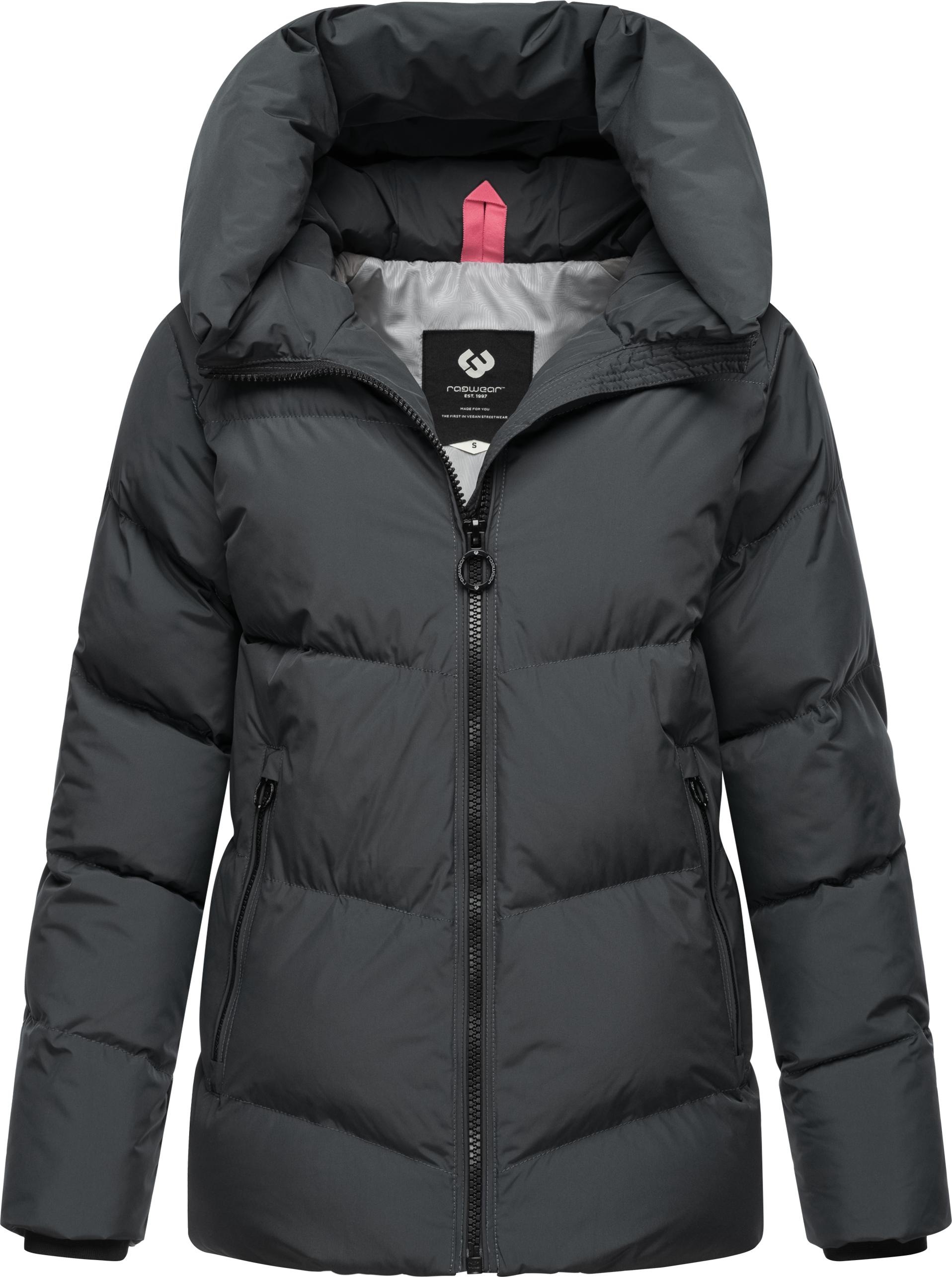 Ragwear Steppjacke »Cessi«, mit Kapuze, Wasserdichte Damen Winterjacke mit großer Kapuze