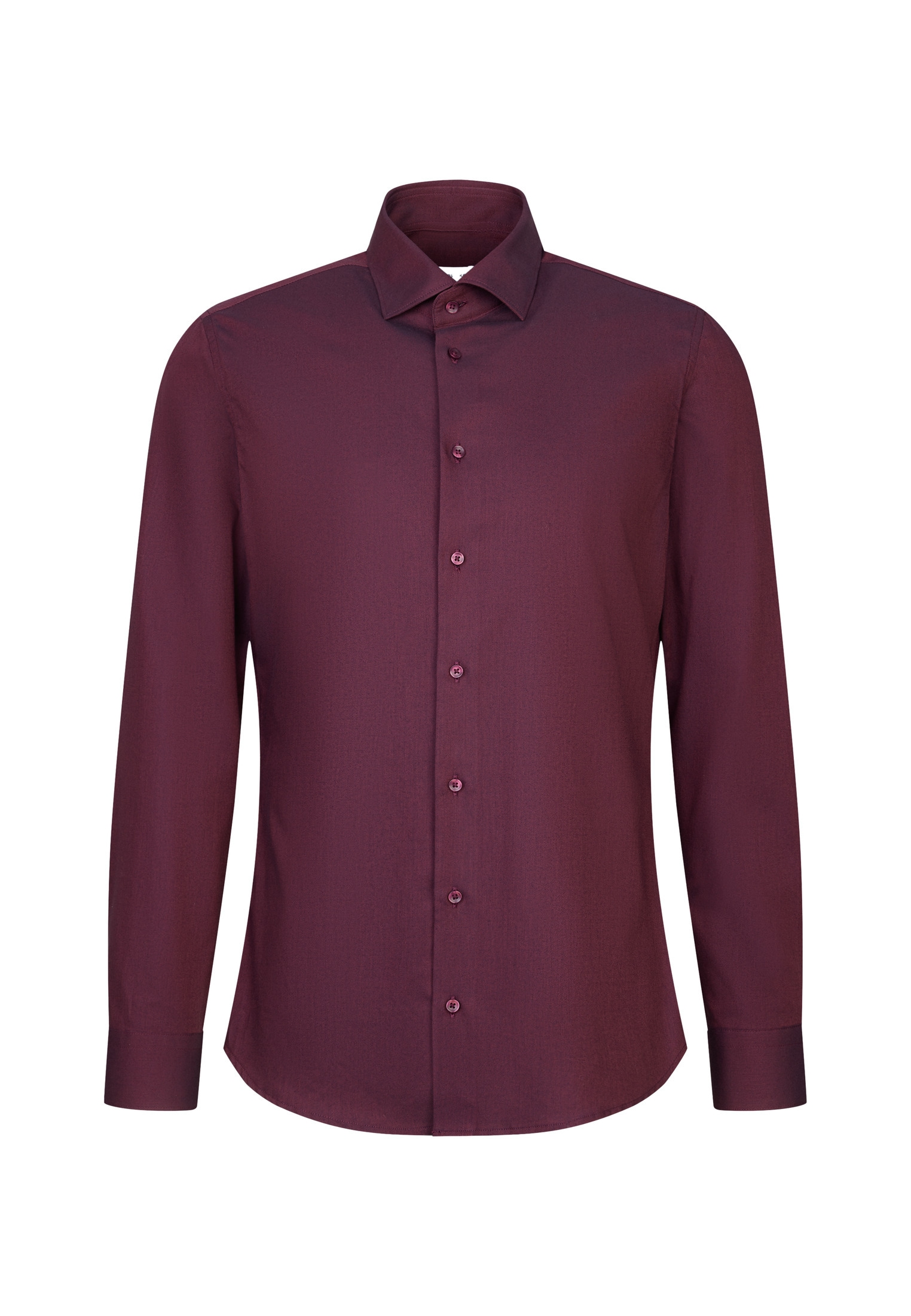 seidensticker Flanellhemd »Schwarze Rose« Slim 1/1 Kentkragen Uni