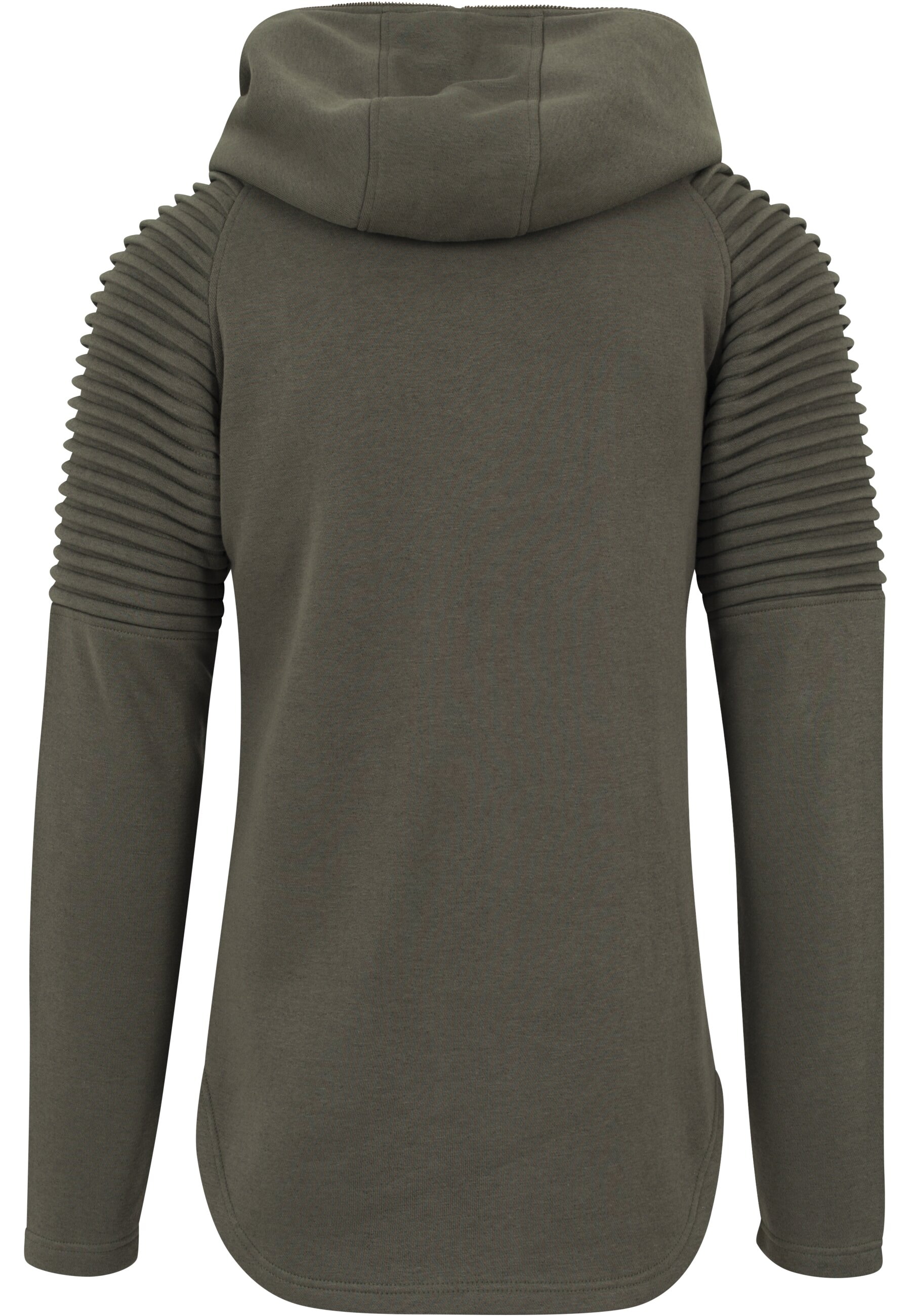 URBAN CLASSICS Hoodie »Urban Classics Herren Pleat Sleeves Terry Hoody«, (1 tlg.)