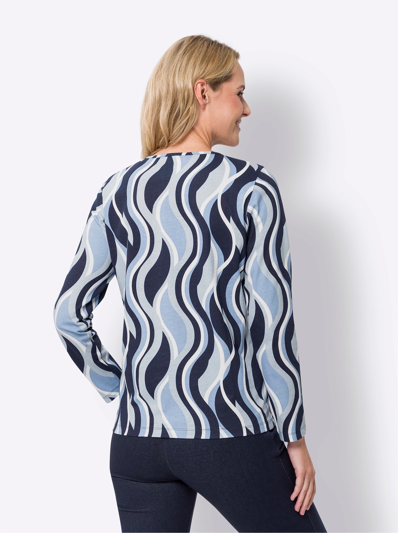 Classic Basics Langarmshirt "Rundhals-Shirt", (1 tlg.) günstig online kaufen