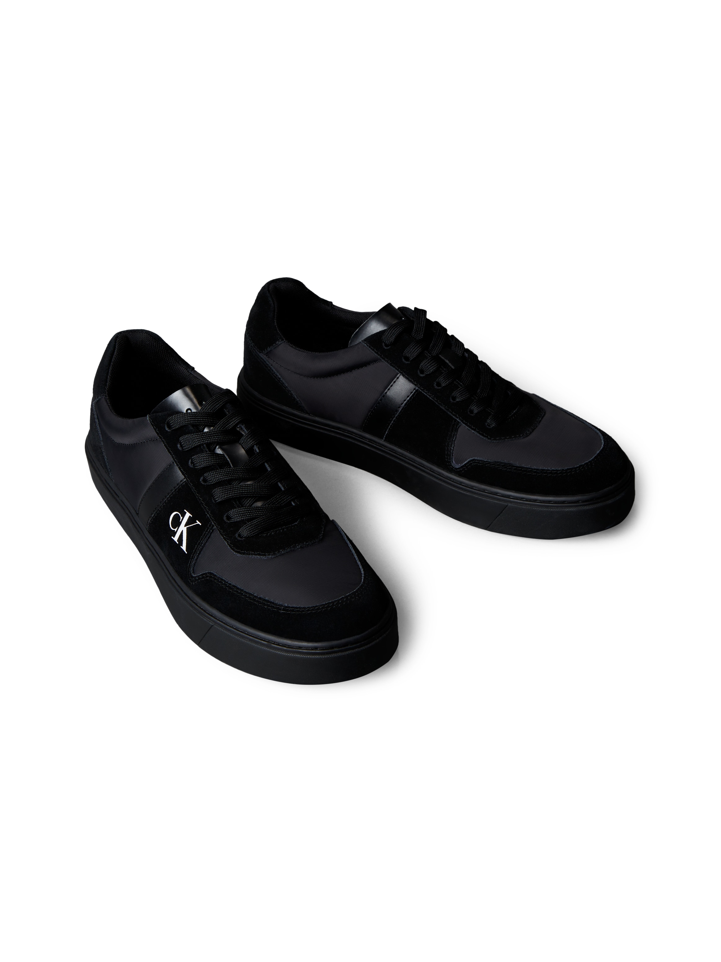 Calvin Klein Jeans Sneaker "CLASSIC CUPS LACE MIX EMB TONGUE" Schnürschuh, günstig online kaufen