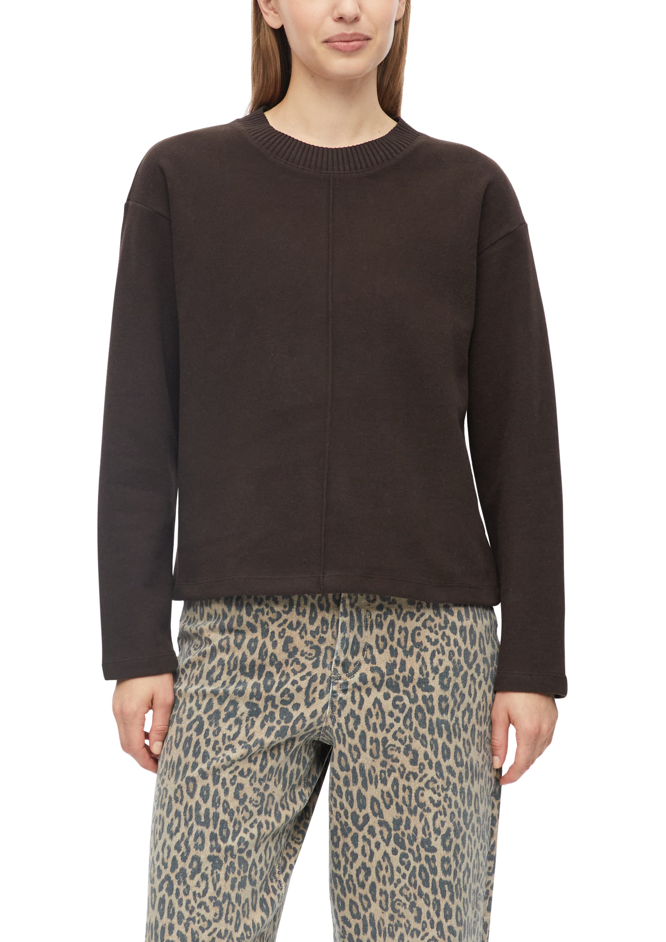 s.Oliver Sweatshirt, Relaxed Fit mit überschnittenen Schultern
