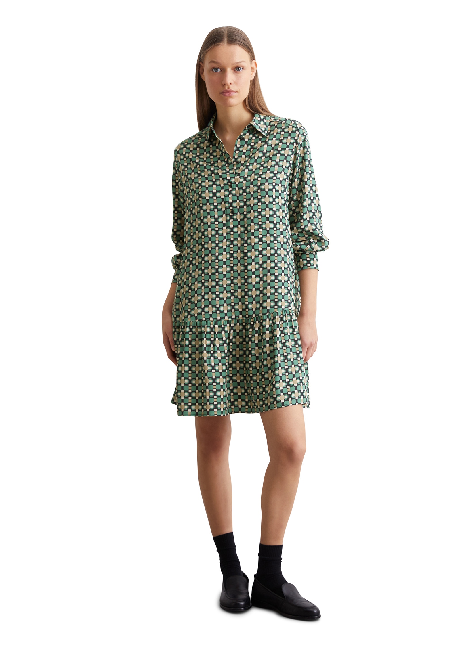 Marc O'Polo Hemdblusenkleid »aus LENZING™ ECOVERO™«