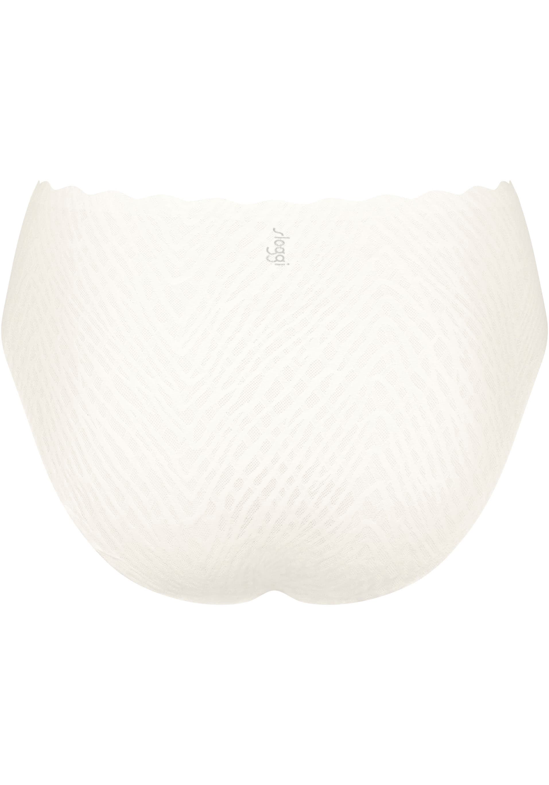 sloggi Slip »ZERO Feel Bliss High leg«, unsichtbar mit Spitzenoptik