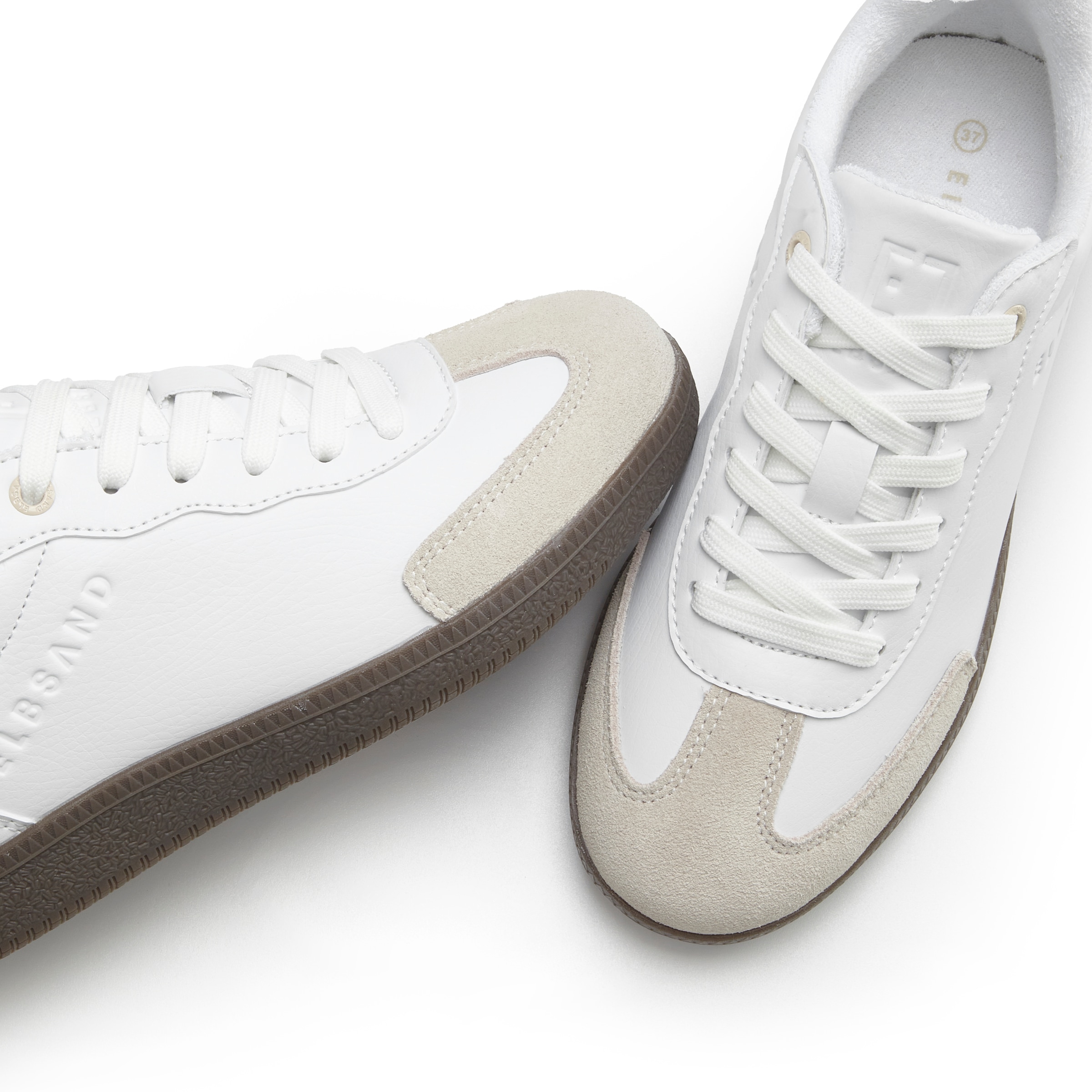 Elbsand Sneaker »Freizeitschuh«  Retro Sneaker, Halbschuh, Schnürschuh mit Lederanteil